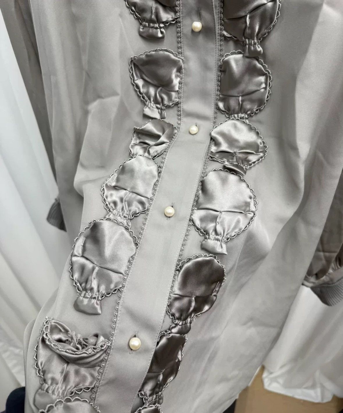 Undercover Undercover silk skull patch shirt Size US S / EU 44-46 / 1 - 7 Thumbnail