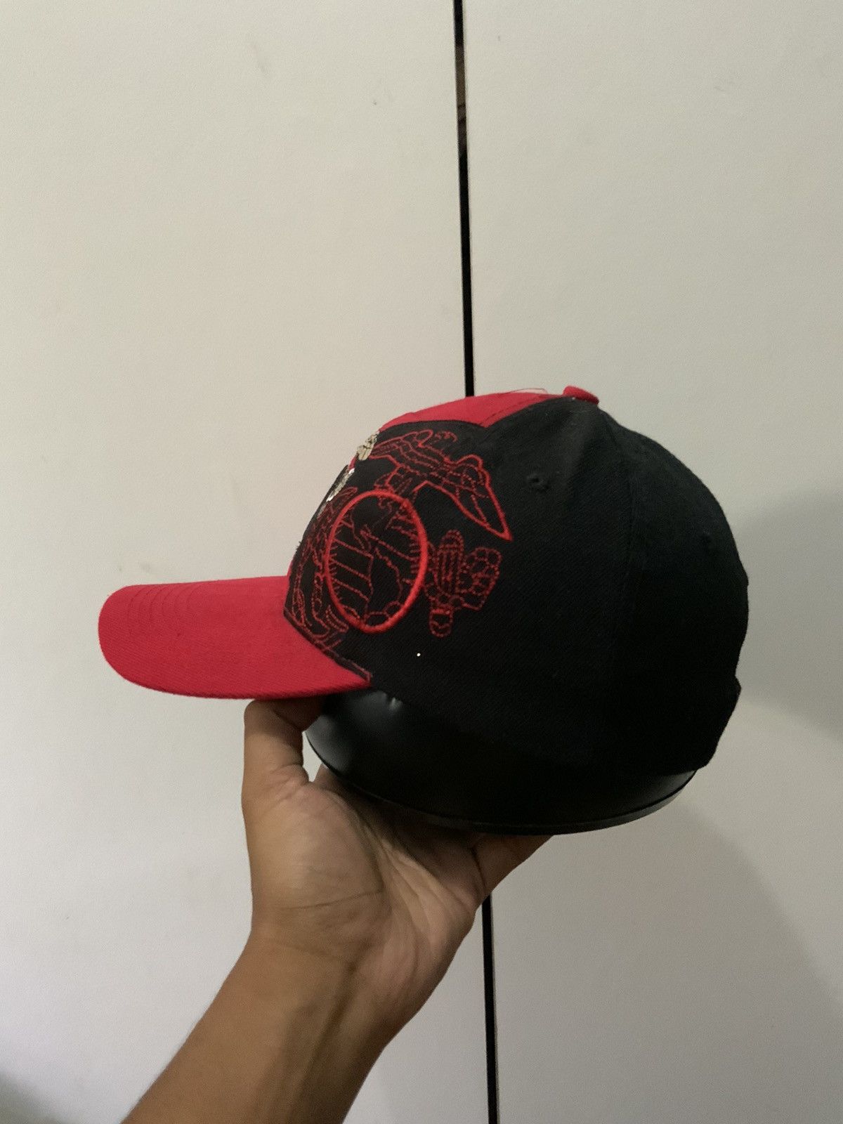Japanese Brand Marines Big Logo Streetwear Hat Size ONE SIZE - 3 Thumbnail