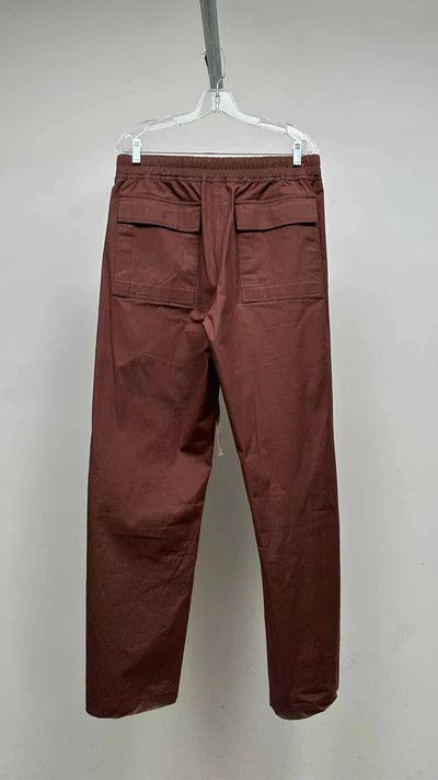 Rick Owens o1tko10426 Concordians Dietrich Easy Pants in Burgundy Size US 36 / EU 52 - 2 Thumbnail