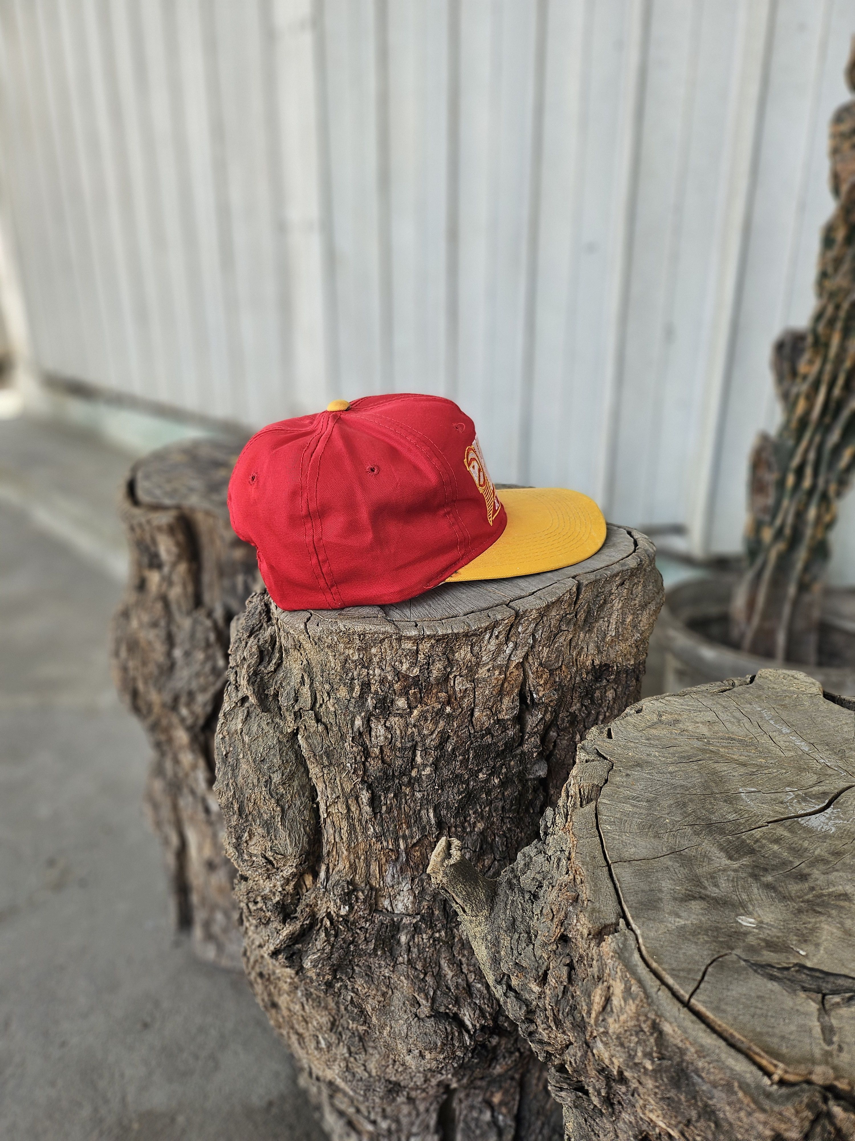 NBA Atlanta Hawks NBA Vintage Hat by YoungAn Size ONE SIZE - 3 Thumbnail