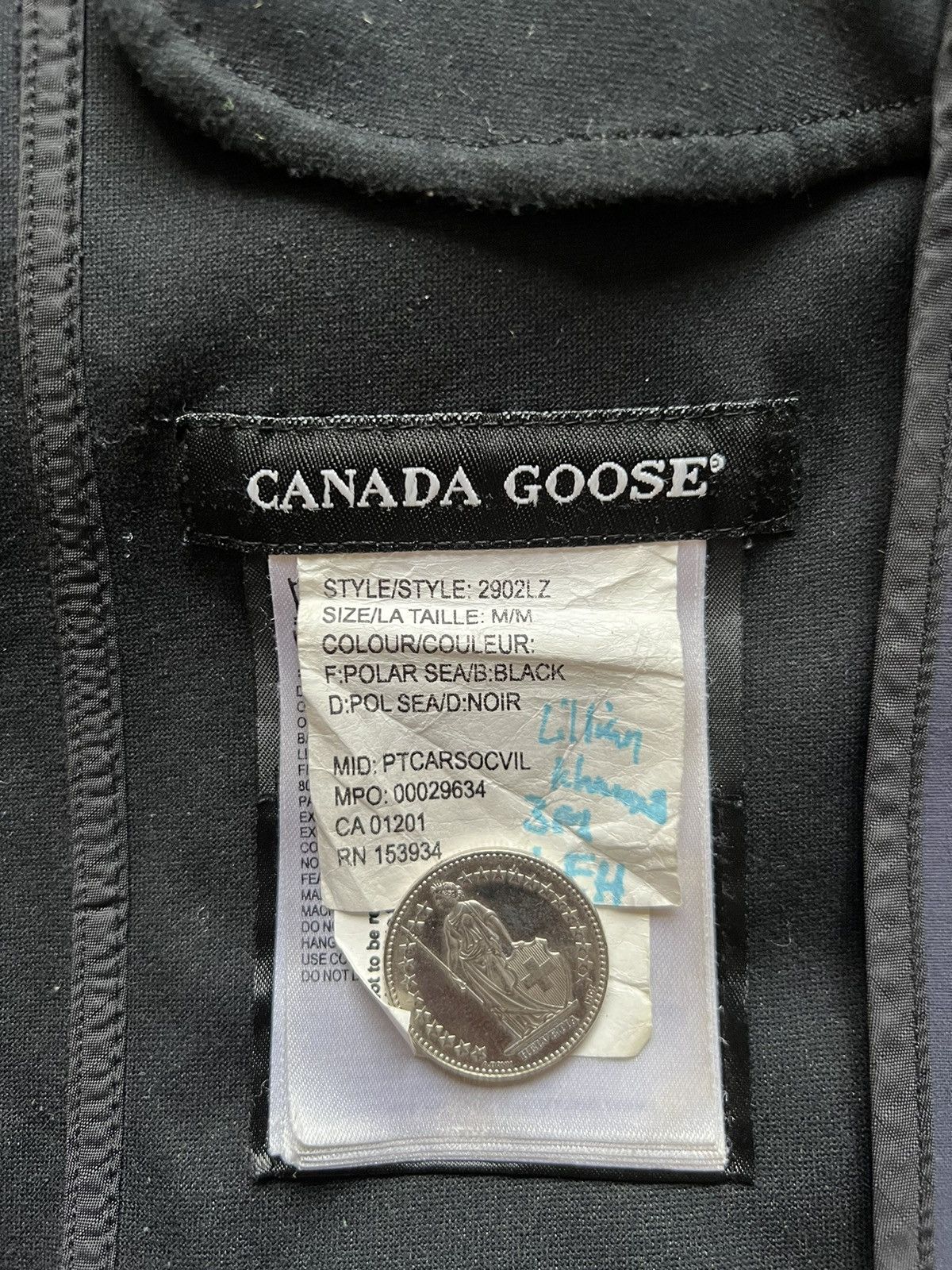 Canada Goose Canada Goose Blue Sabine Hybrid Parka Coat Jacket Women’s M Size M / US 6-8 / IT 42-44 - 16 Thumbnail