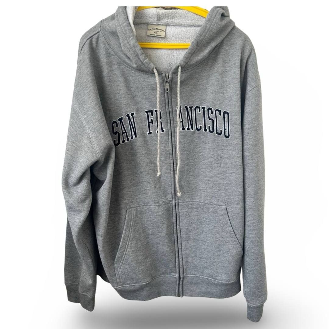 Vintage San Francisco zip hoodie #836 Size US XXL / EU 58 / 5 - 1 Thumbnail
