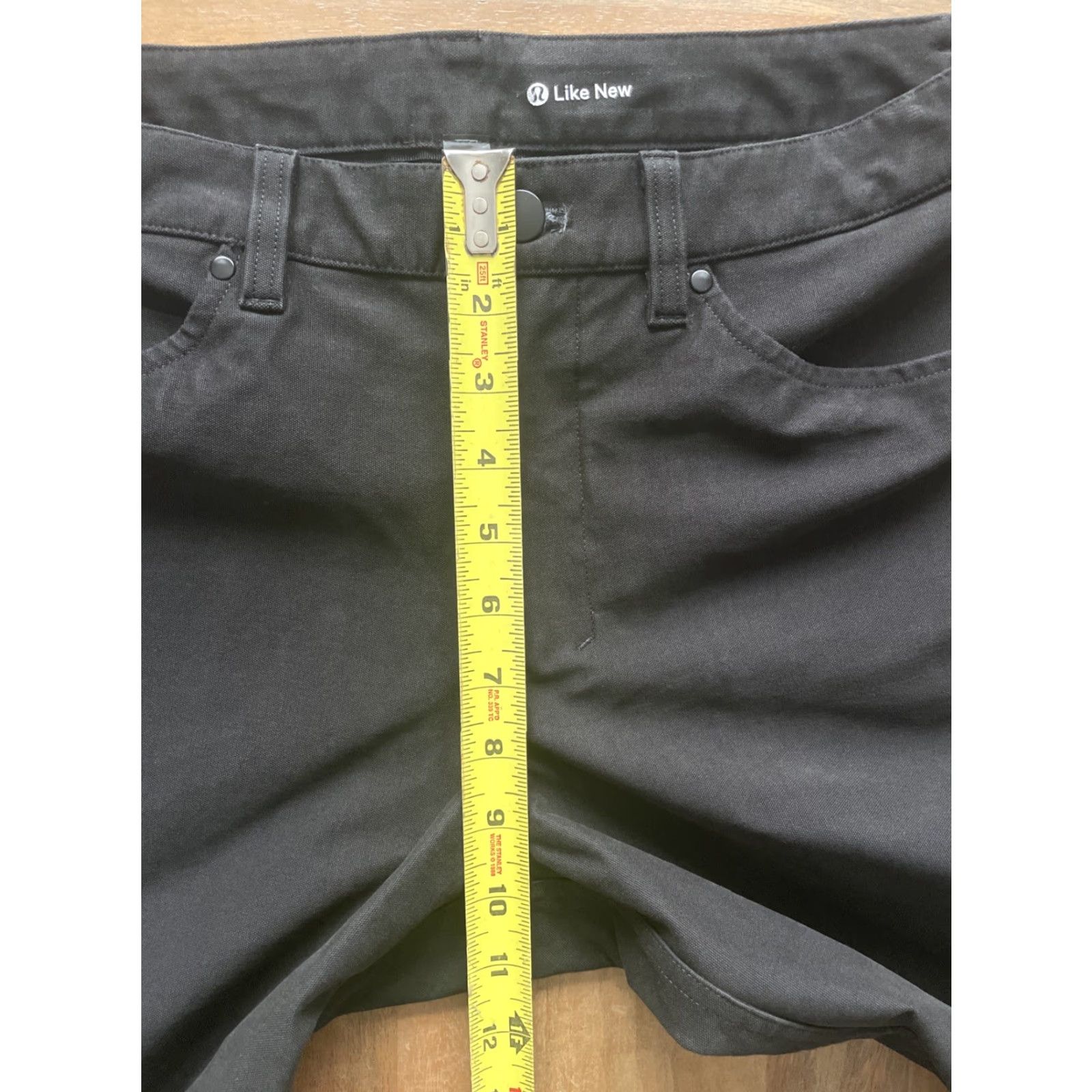 Lululemon Lululemon Slim Fit Pants Mens 32x31 Black Cotton VersaTwill Chino Trouser Shirt Pants Size US 32 / EU 48 - 6 Thumbnail