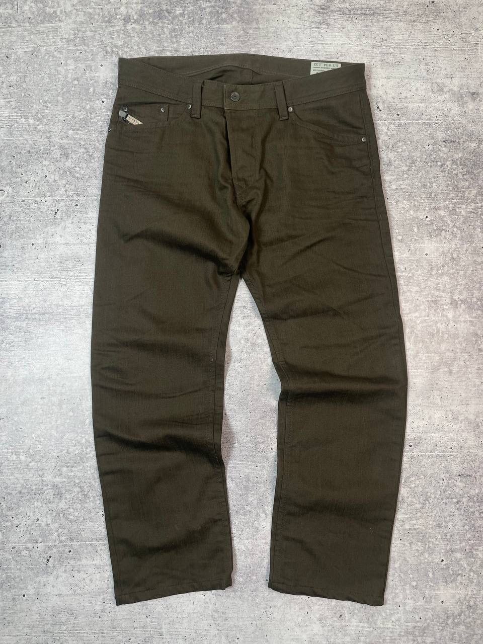 Diesel Vintage 00s Diesel Darron Bootcut Brown Denim Jeans Y2K Size US 34 / EU 50 - 1 Thumbnail