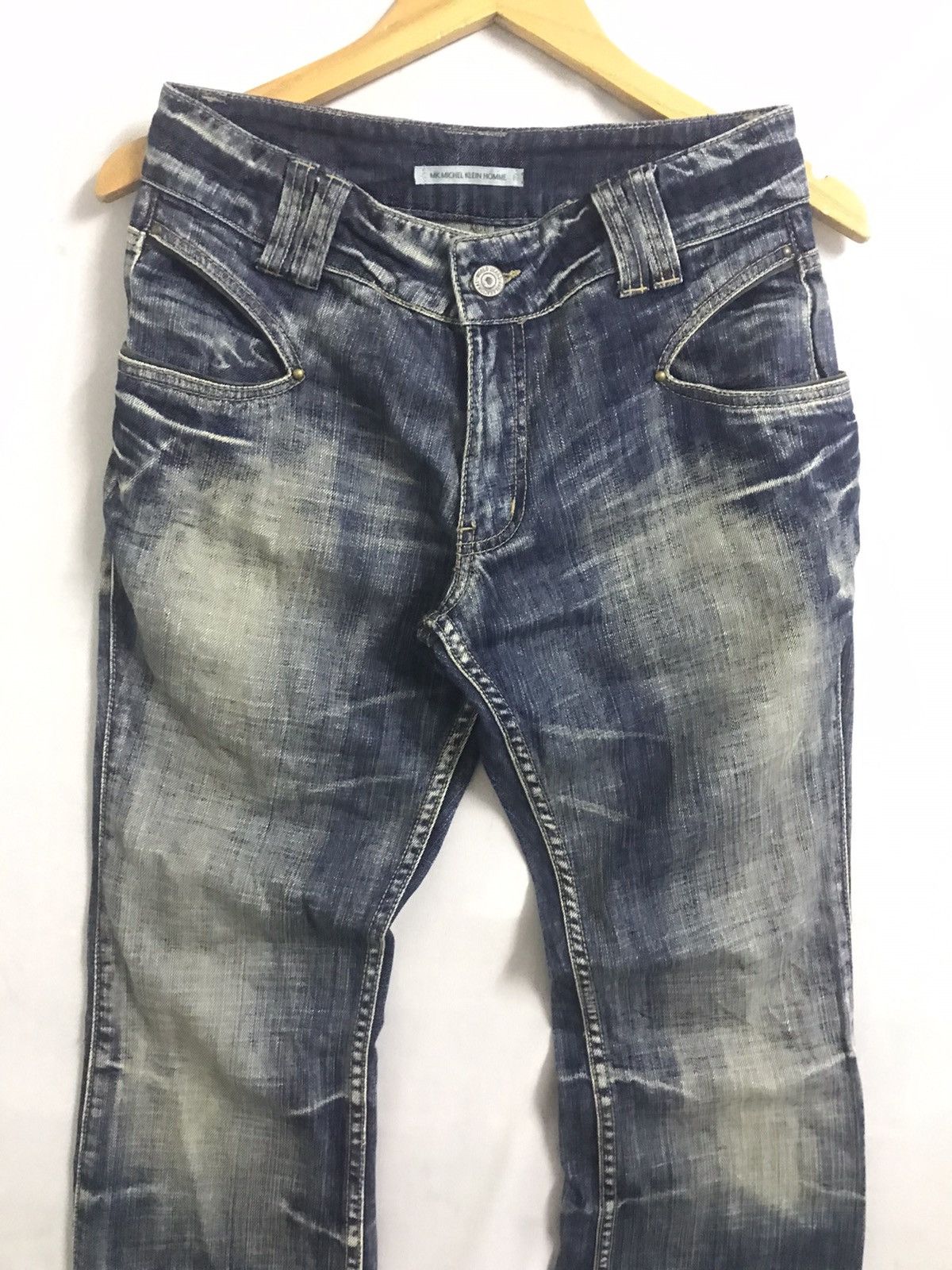 14th Addiction 🔸MK MICHAEL KLEIN HOMME- Flare Jeans🔸 Size US 28 / EU 44 - 2 Thumbnail