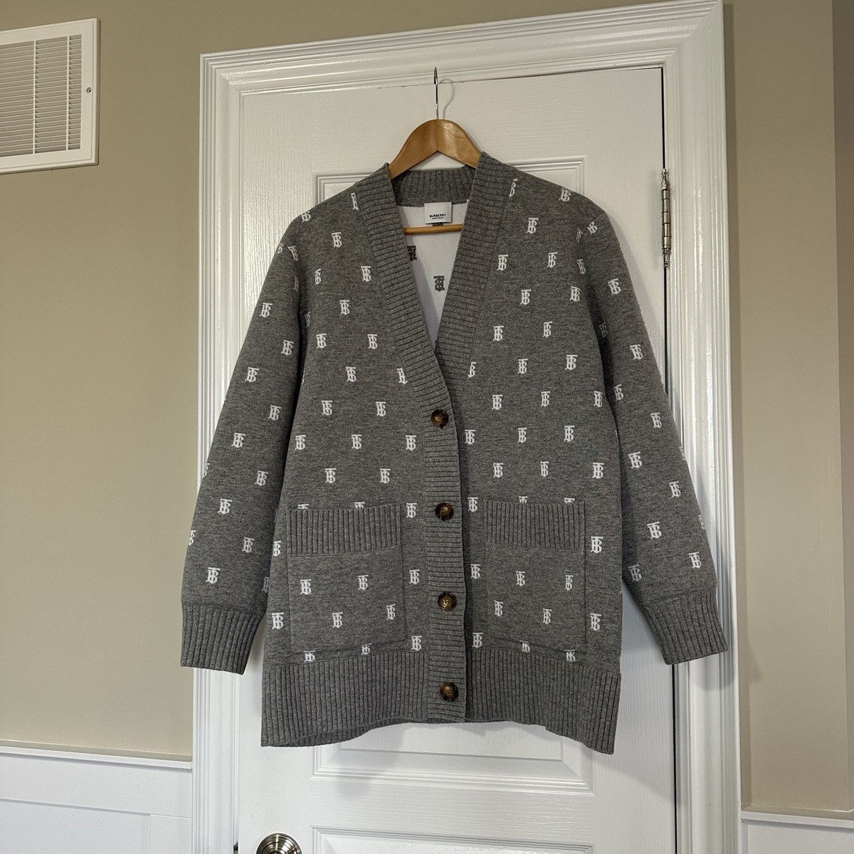 Burberry Burberry logo cardigan Size M / US 6-8 / IT 42-44 - 2 Thumbnail