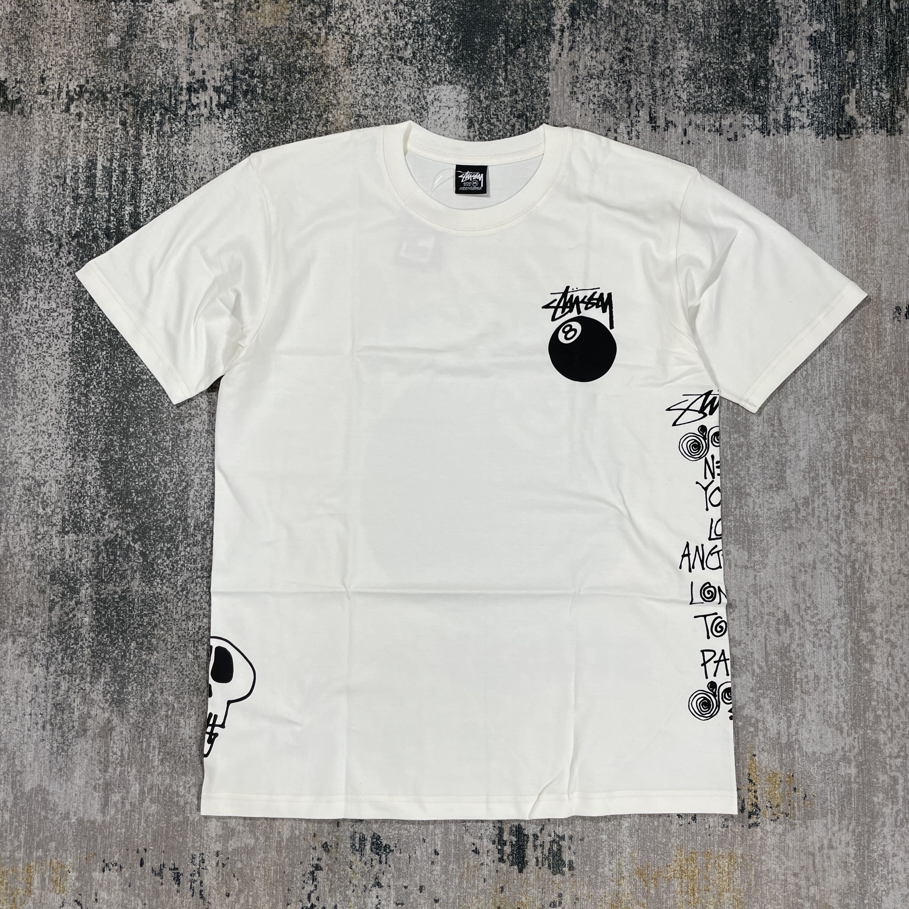 Stussy STUSSY 8 TEST STRIKE PIG DYED TEE - MEDIUM Size US M / EU 48-50 / 2 - 2 Thumbnail
