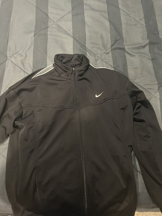Vintage Nike Zip Up Hooded Jacket Size M