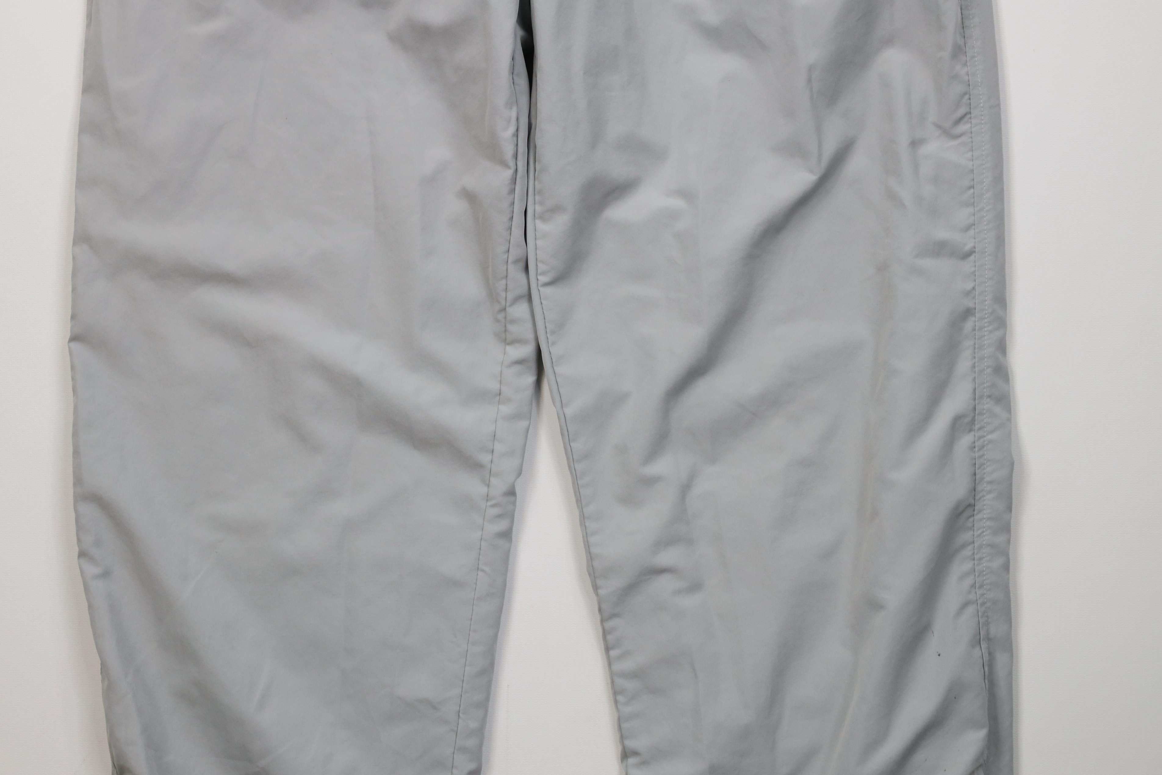 Reebok Vintage 90s Reebok Logo Lined Windbreaker Joggers Pants Gray Size US 36 / EU 52 - 3 Thumbnail