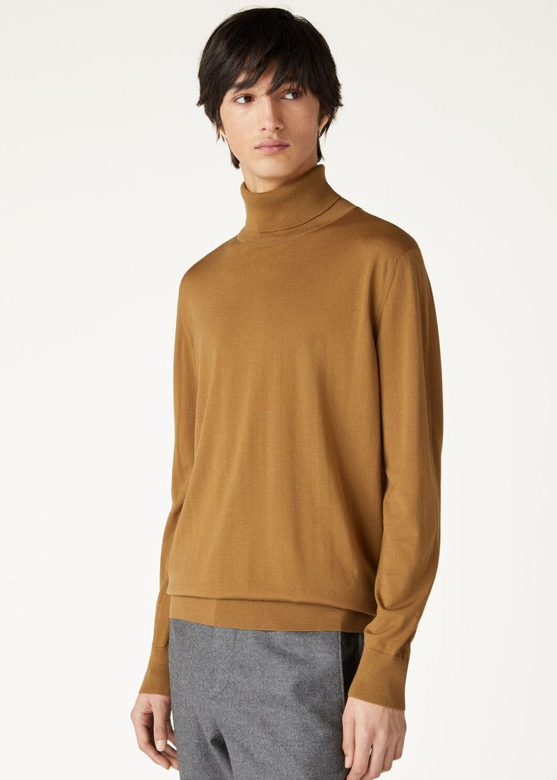 Loro Piana o1w1db10226 FAL3612 Turtleneck Sweater in Brown Size US XL / EU 56 / 4 - 3 Thumbnail