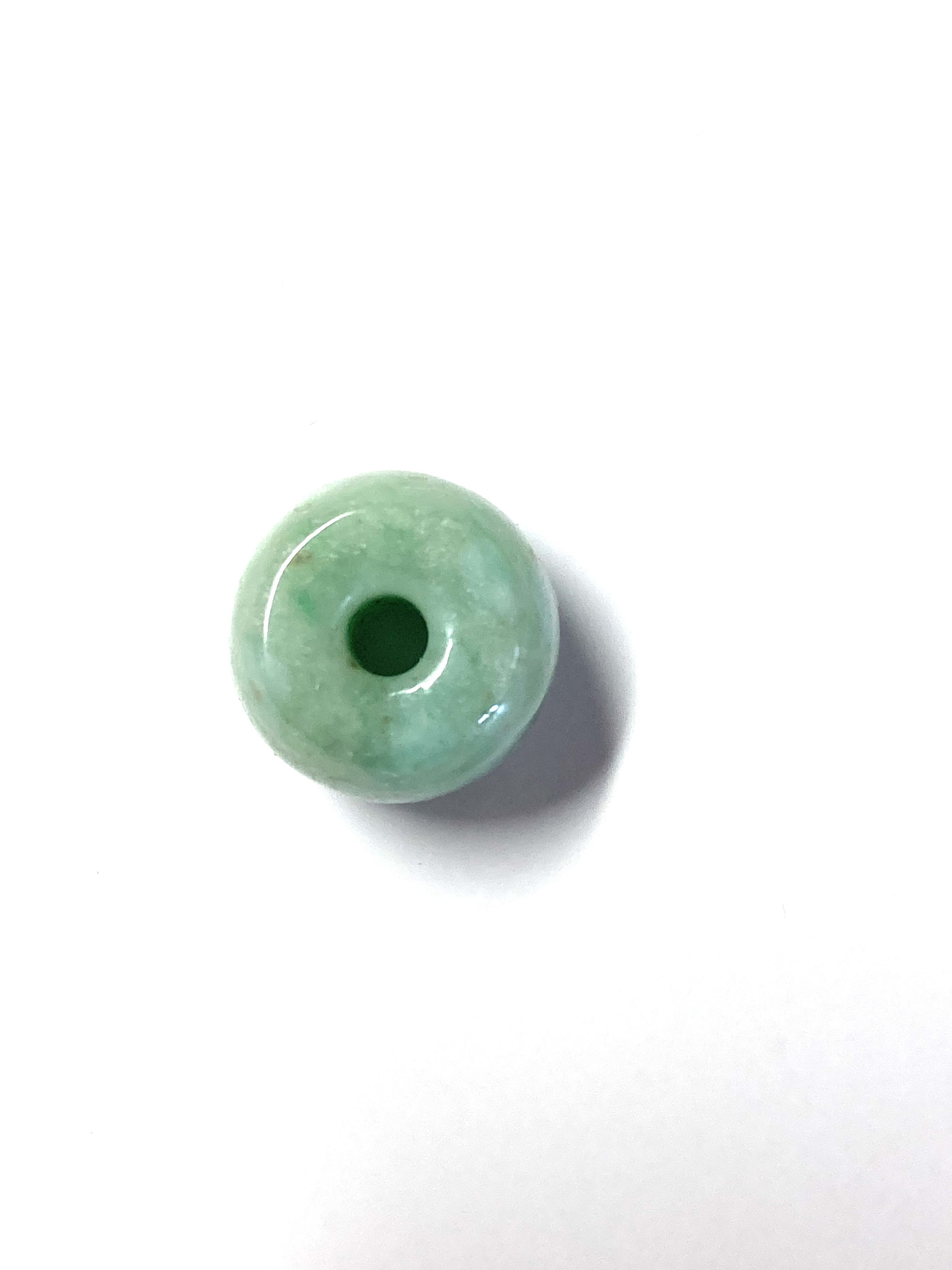 Other 60007 Certified Jadeite jade Green 12mm Bead Pendant Size ONE SIZE - 5 Thumbnail