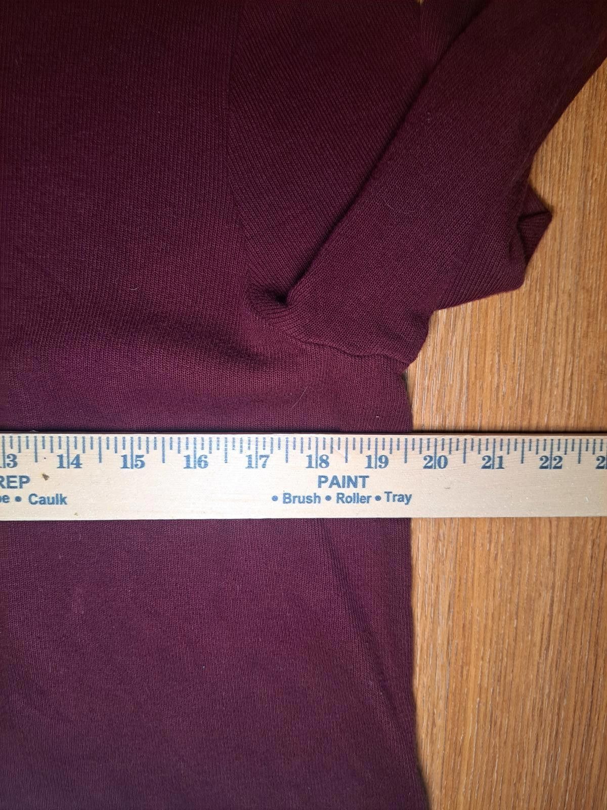 Eddie Bauer Eddie Bauer Quarter Zip Sweater Mens Large Maroon Cotton Size US L / EU 52-54 / 3 - 4 Thumbnail