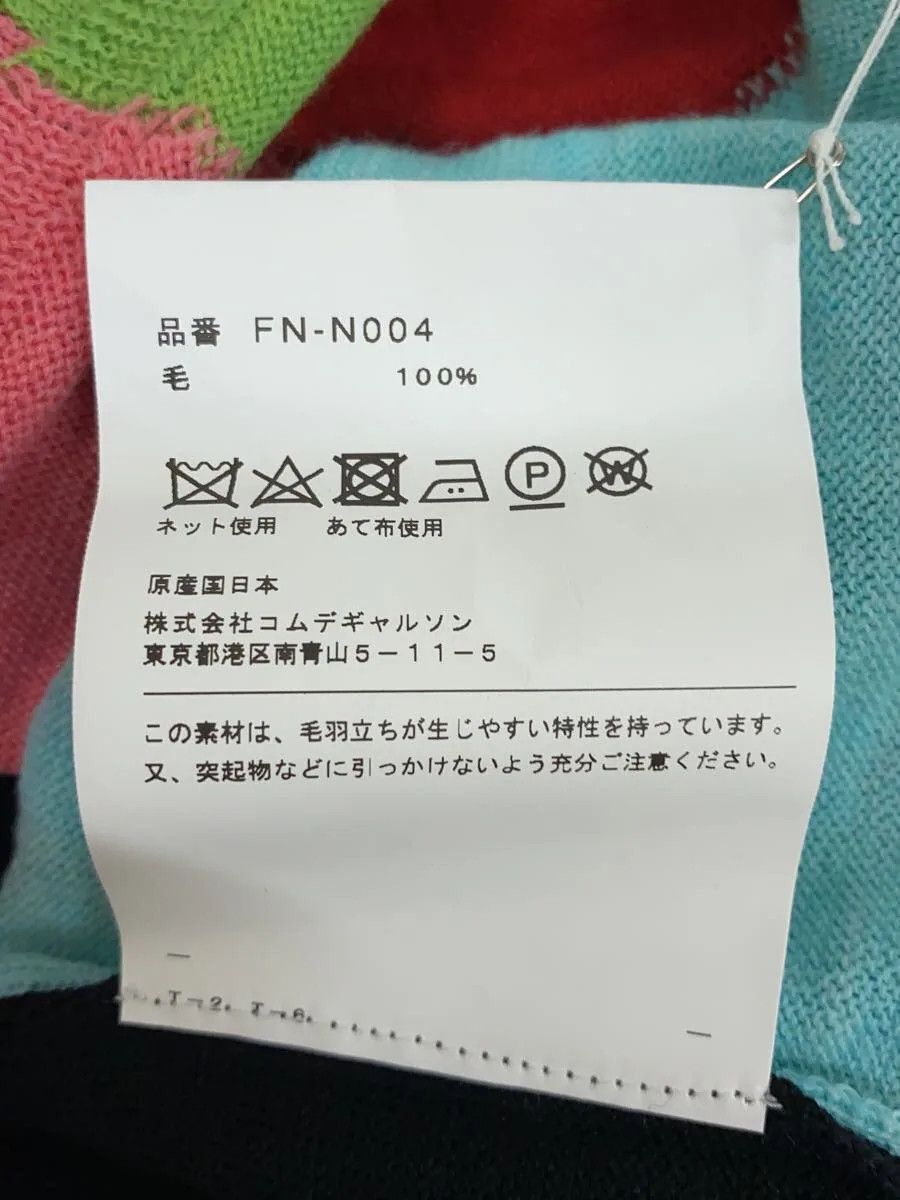 Comme des Garcons × Comme des Garcons SHIRT Pattern Wool Knit Sweater Size US L / EU 52-54 / 3 - 6 Thumbnail