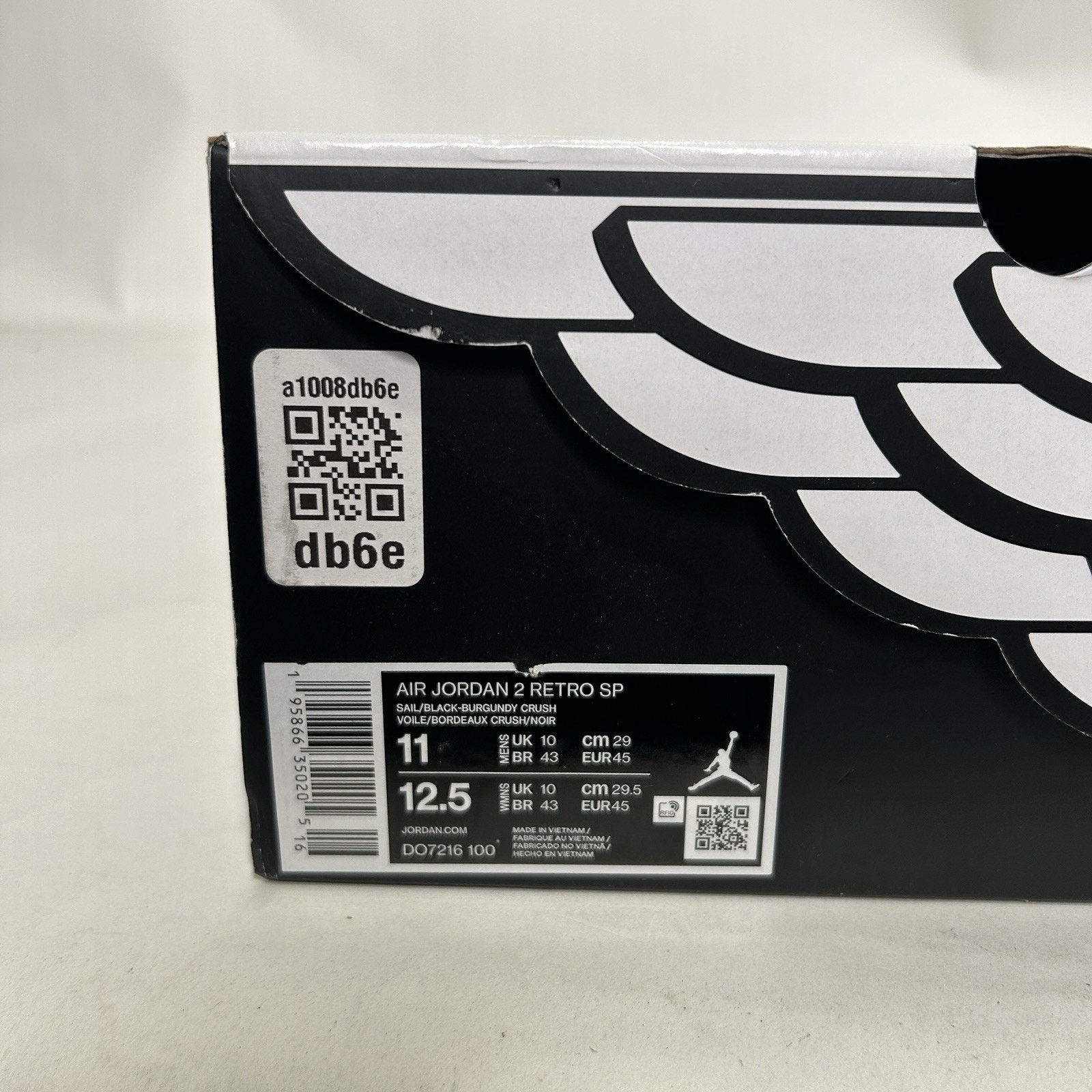 Jordan Brand Nike Air Jordan 2 Retro SP x A Ma Maniére “Airness” Size US 11 / EU 44 - 6 Thumbnail