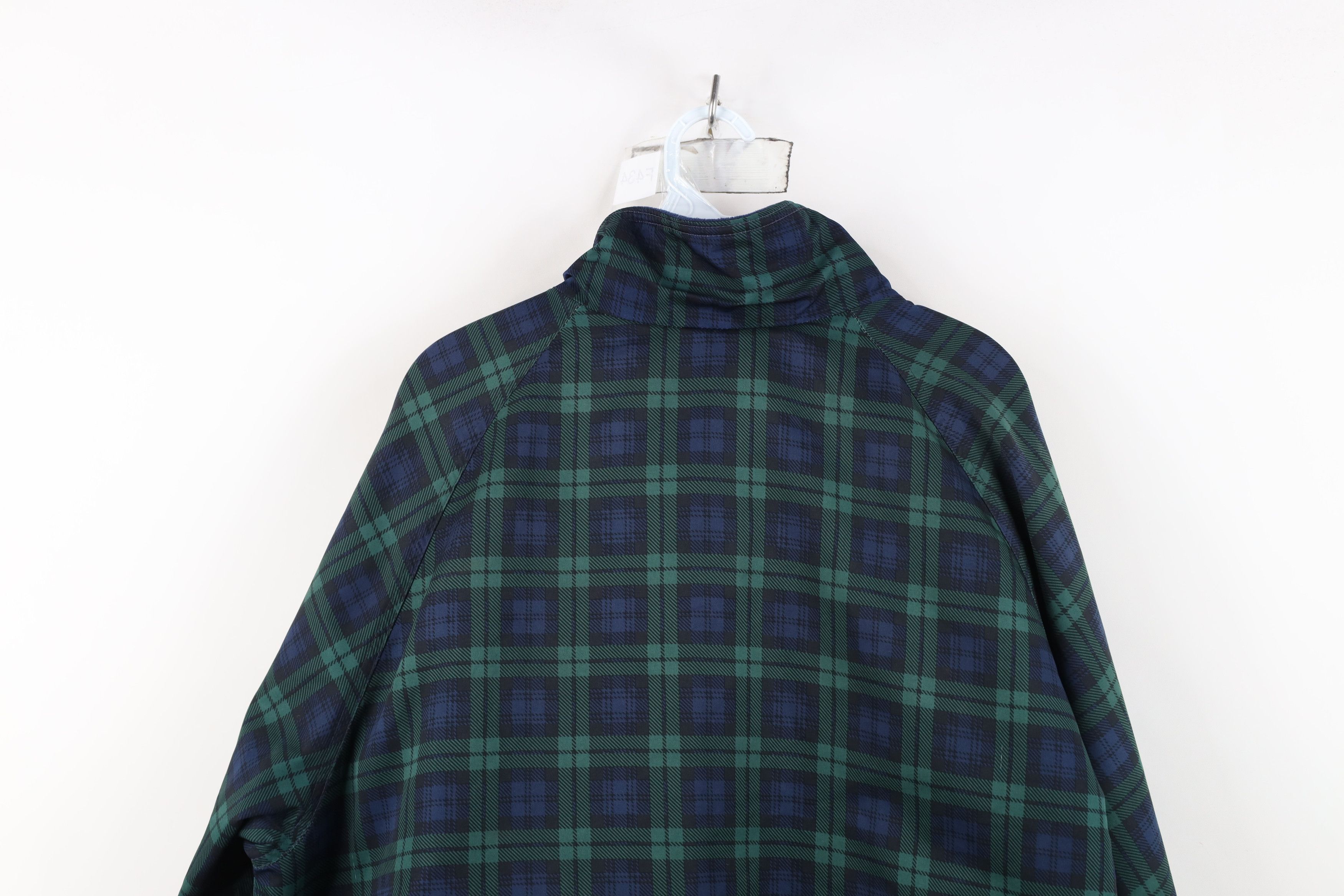 Lands' End Vintage 90s Lands End Lined Squall Bomber Jacket Plaid Size US XXL / EU 58 / 5 - 16 Thumbnail