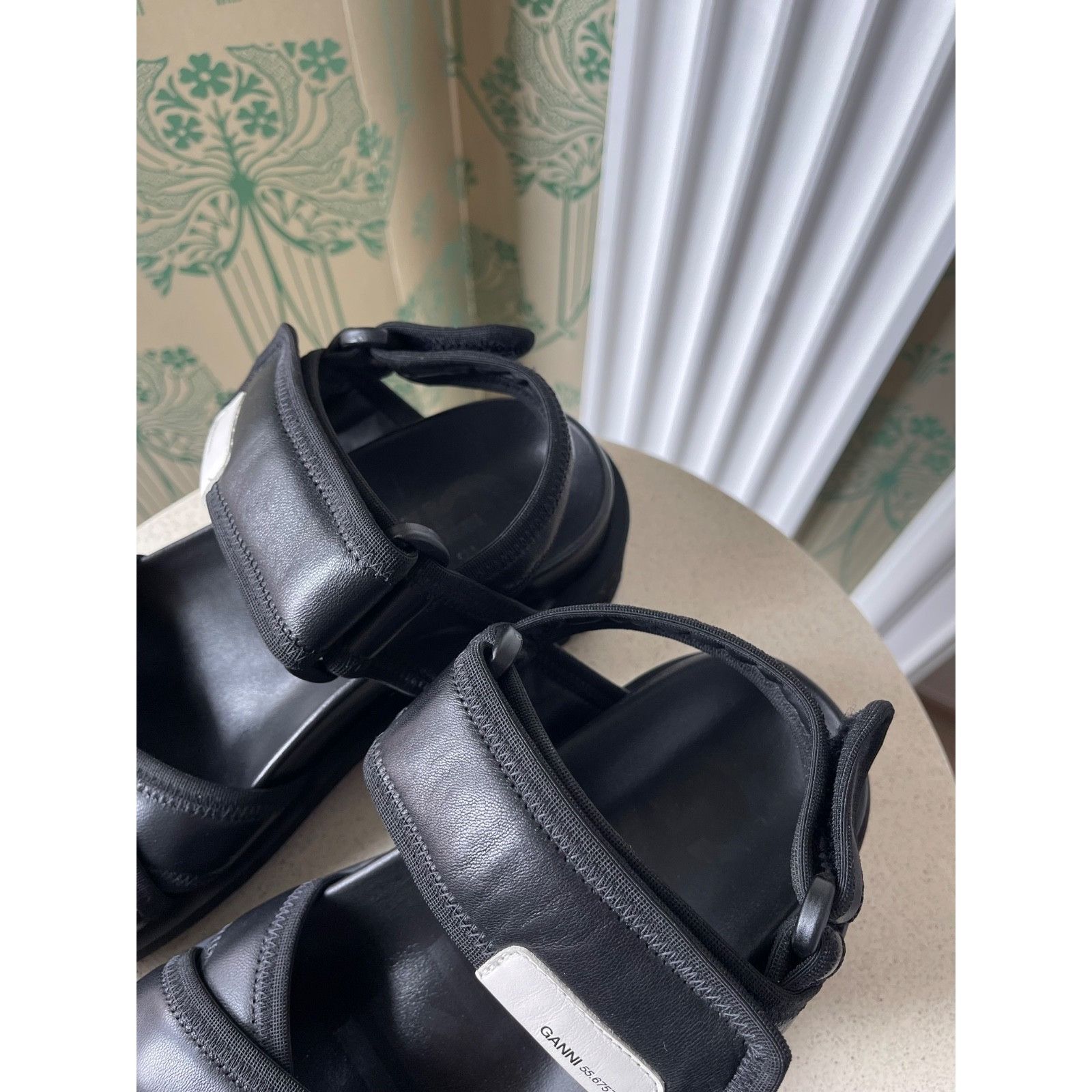 Ganni Ganni Utility Hiking Black Sandals Women’s Size: 37 US 7 Size US 7 / IT 37 - 11 Thumbnail