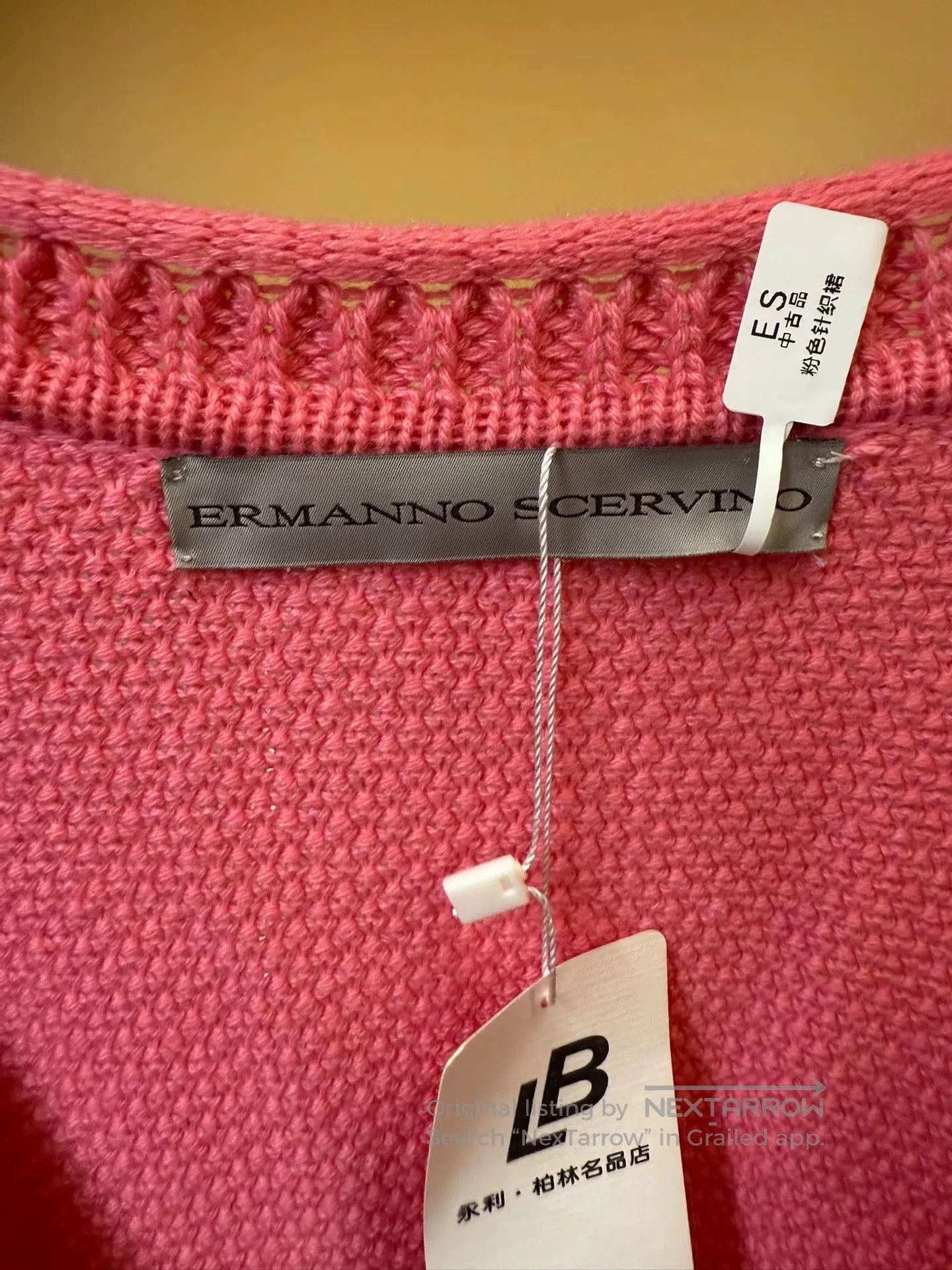 Max Mara Pink Cashmere Knit Sweater Pullover. Size S / US 4 / IT 40 - 2 Thumbnail