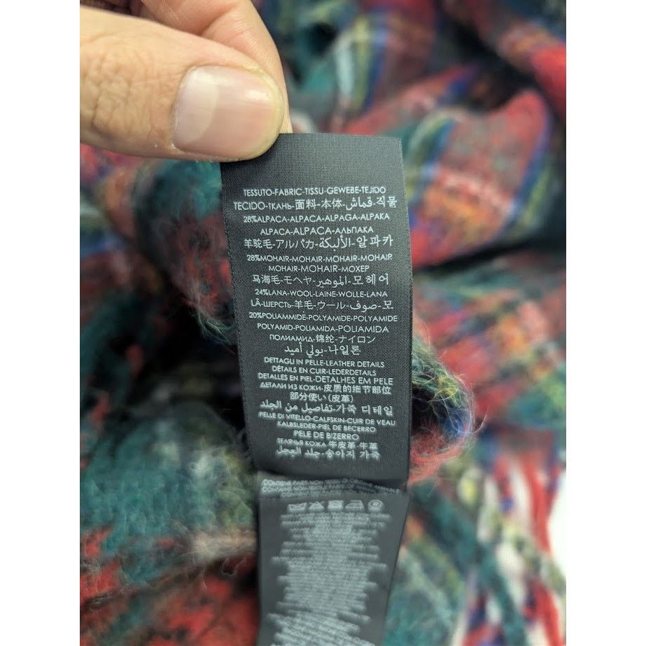 Saint Laurent Paris o1rshd1 Size: OS / Grande Scarf in Multicolor Size ONE SIZE - 12 Thumbnail