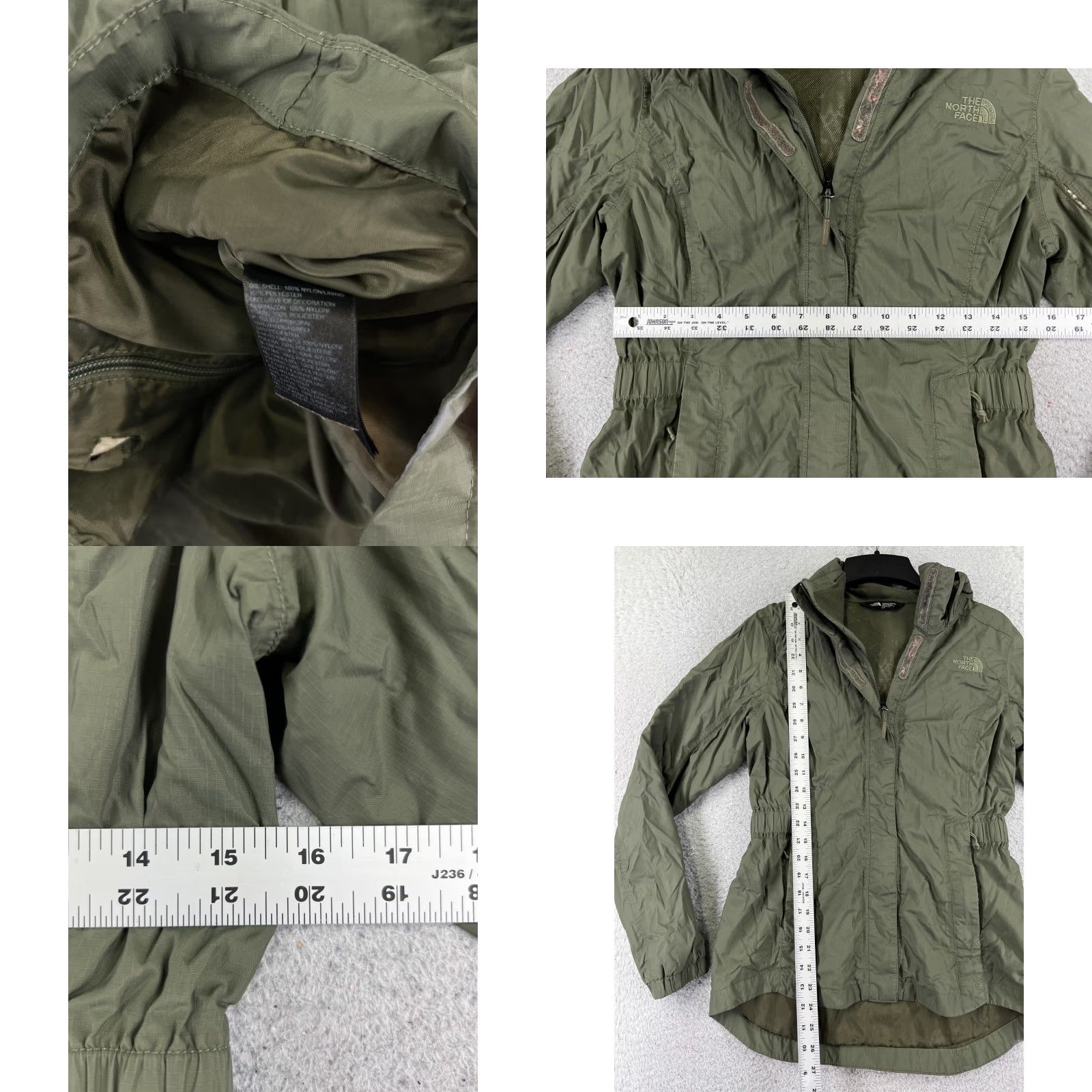 The North Face The North Face Jacket Womens Small Green Resolve Parka II Hoodie Nylon READ Size S / US 4 / IT 40 - 8 Thumbnail