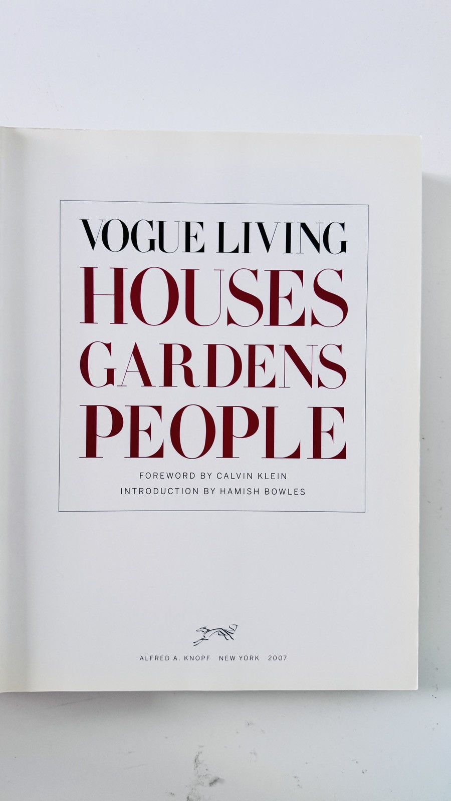 Vogue Vogue Living Hardcover - Houses, Gardens, People 2007 Size ONE SIZE - 4 Thumbnail
