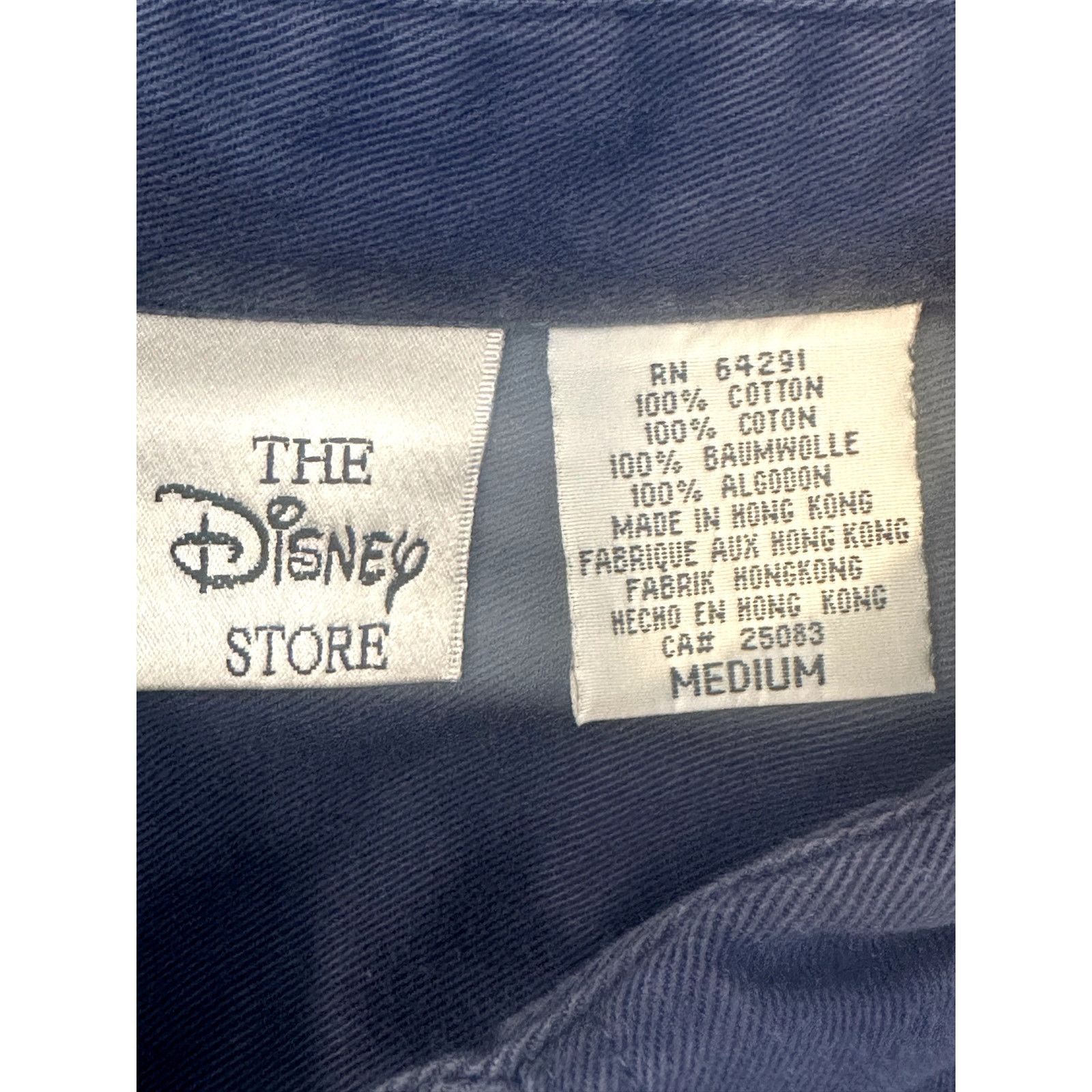Disney Vintage Disney Winnie The Pooh Denim Button Embroidered M Size M / US 6-8 / IT 42-44 - 7 Thumbnail