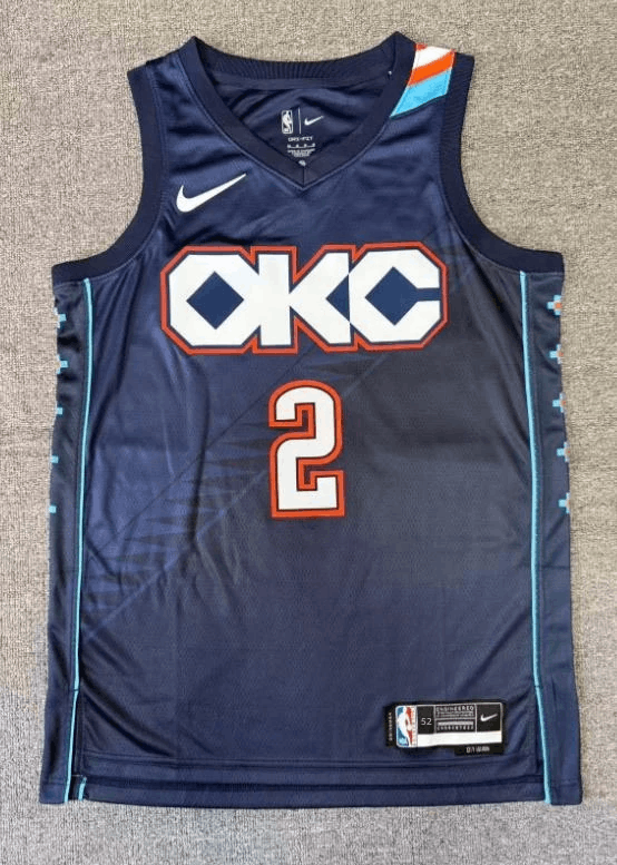 NBA Thunder 2 Gilgeous-Alexander Jersey 2026 Size US XL / EU 56 / 4 - 2 Thumbnail