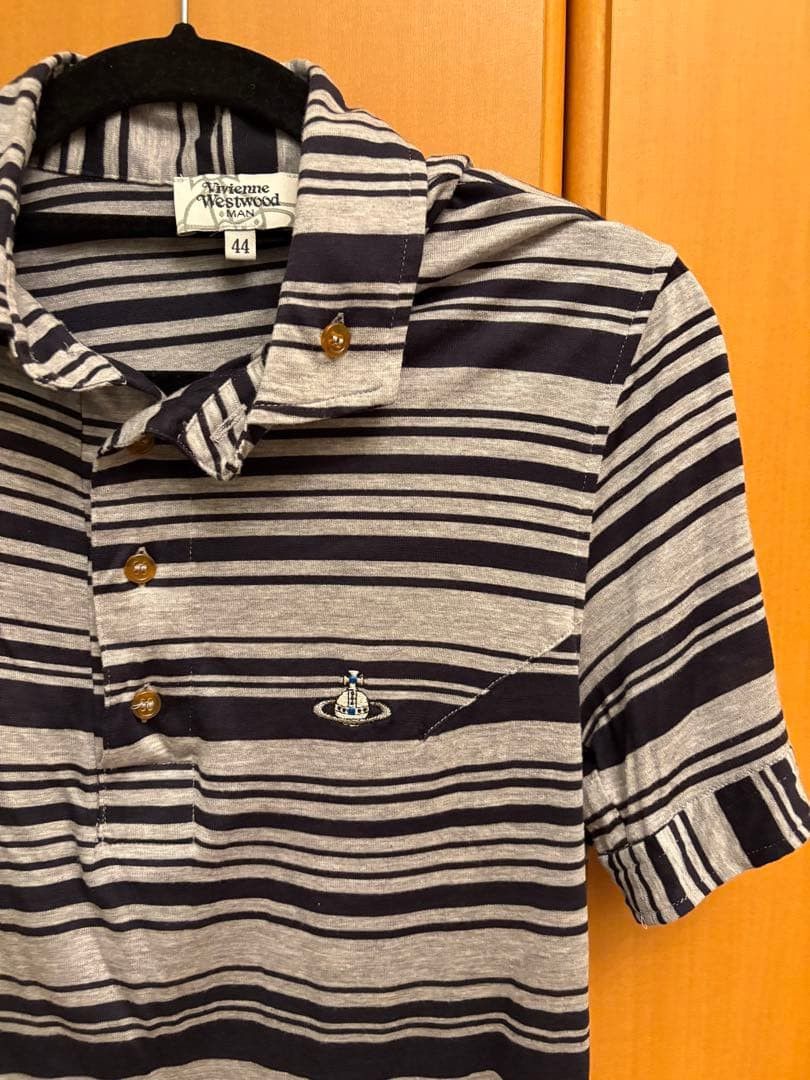 Vivienne Westwood Striped Orb Polo Shirt Size US S / EU 44-46 / 1 - 3 Thumbnail