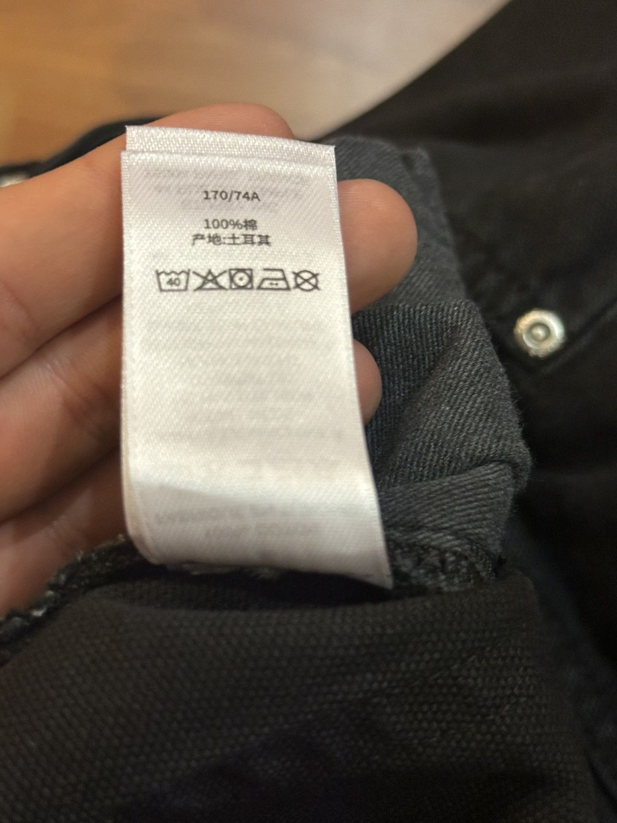 Stussy Stüssy Big OL’ Denim Pant Black Size US 30 / EU 46 - 5 Thumbnail