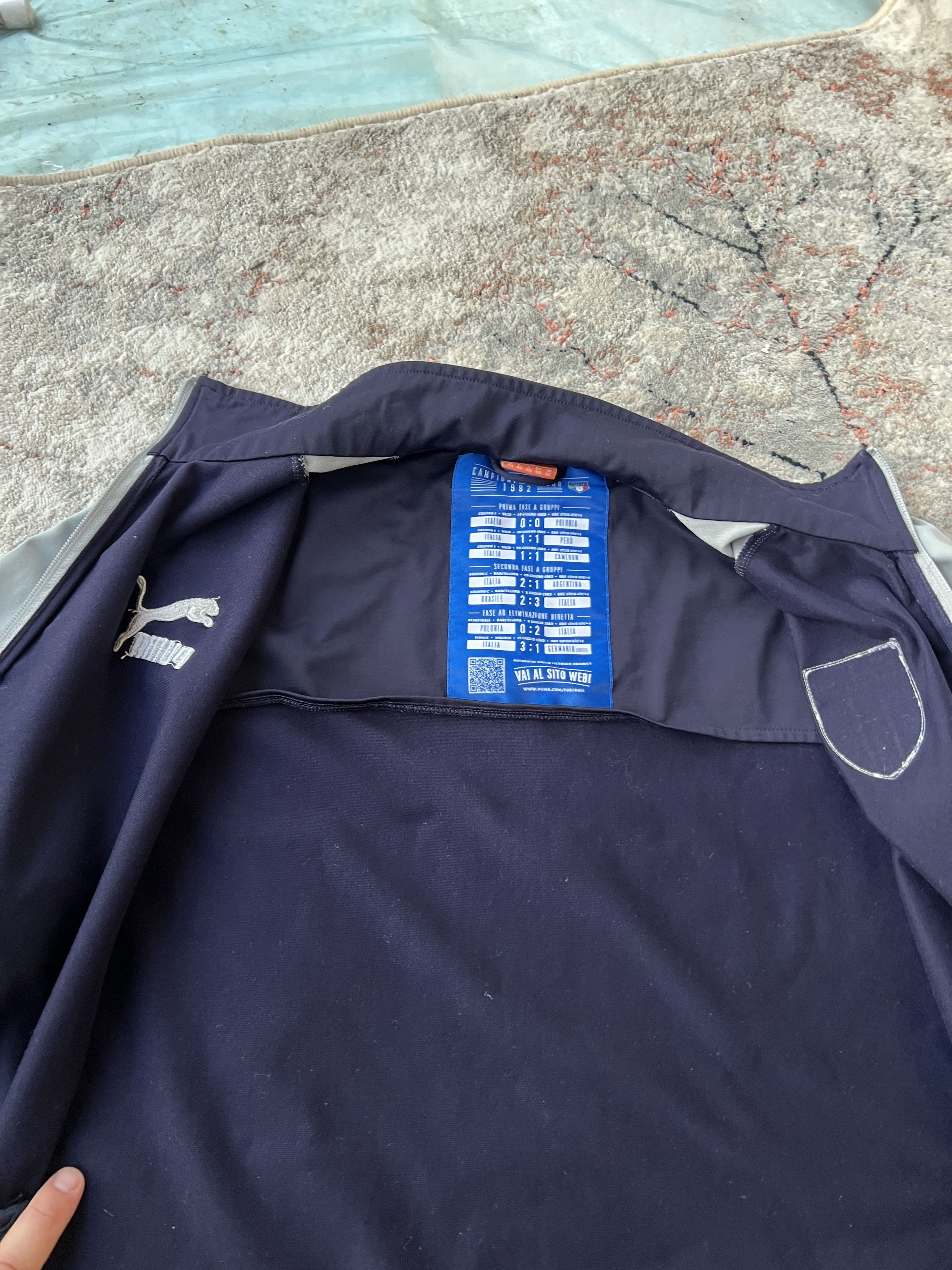 Puma Puma Italia Vintage Track Jacket Size US XXL / EU 58 / 5 - 3 Thumbnail