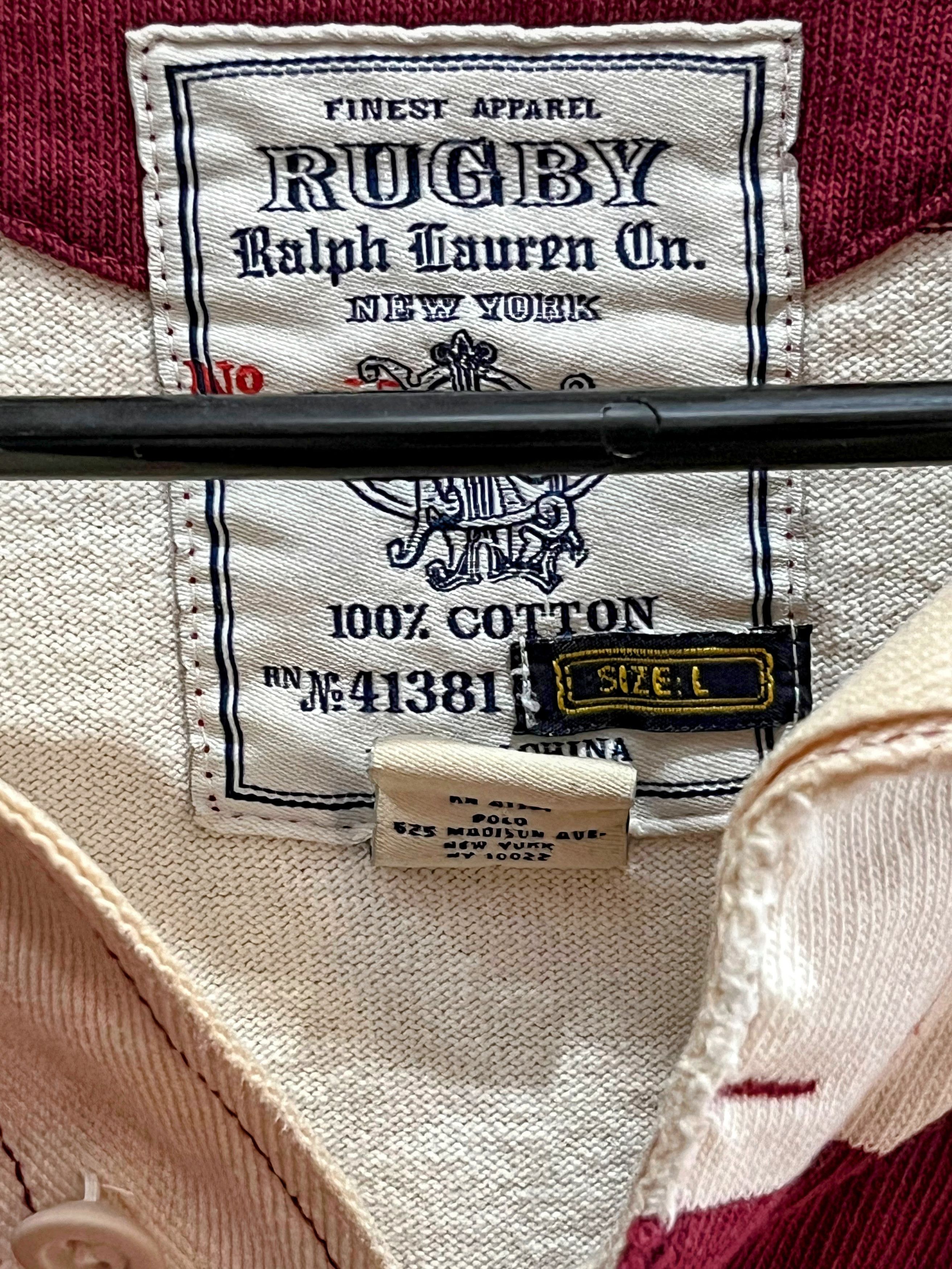 Rugby Ralph Lauren Striped Rugy Size US L / EU 52-54 / 3 - 3 Thumbnail