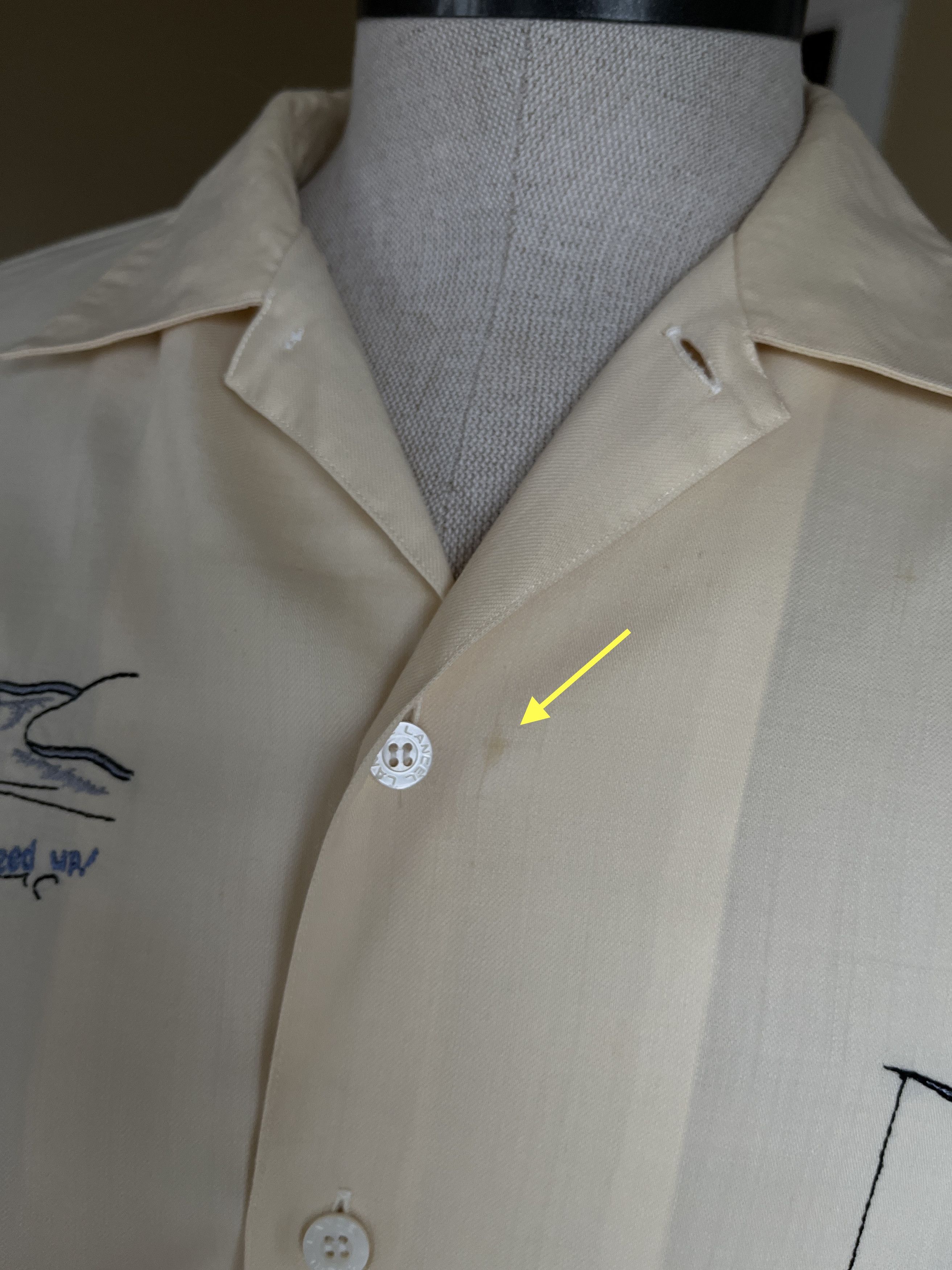 Lancel Lancel Embroidered Shirt by Fukusuke in Japan Size US L / EU 52-54 / 3 - 8 Thumbnail