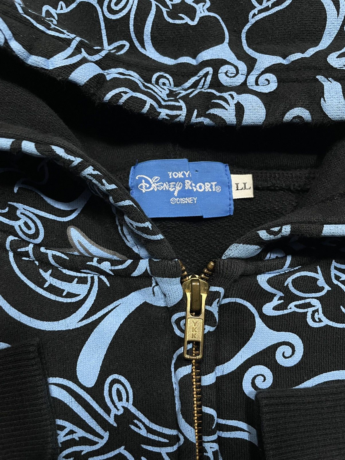 Disney Vintage Disney Aladdin genie fullprint aladin hoodie sweat Size US L / EU 52-54 / 3 - 8 Thumbnail