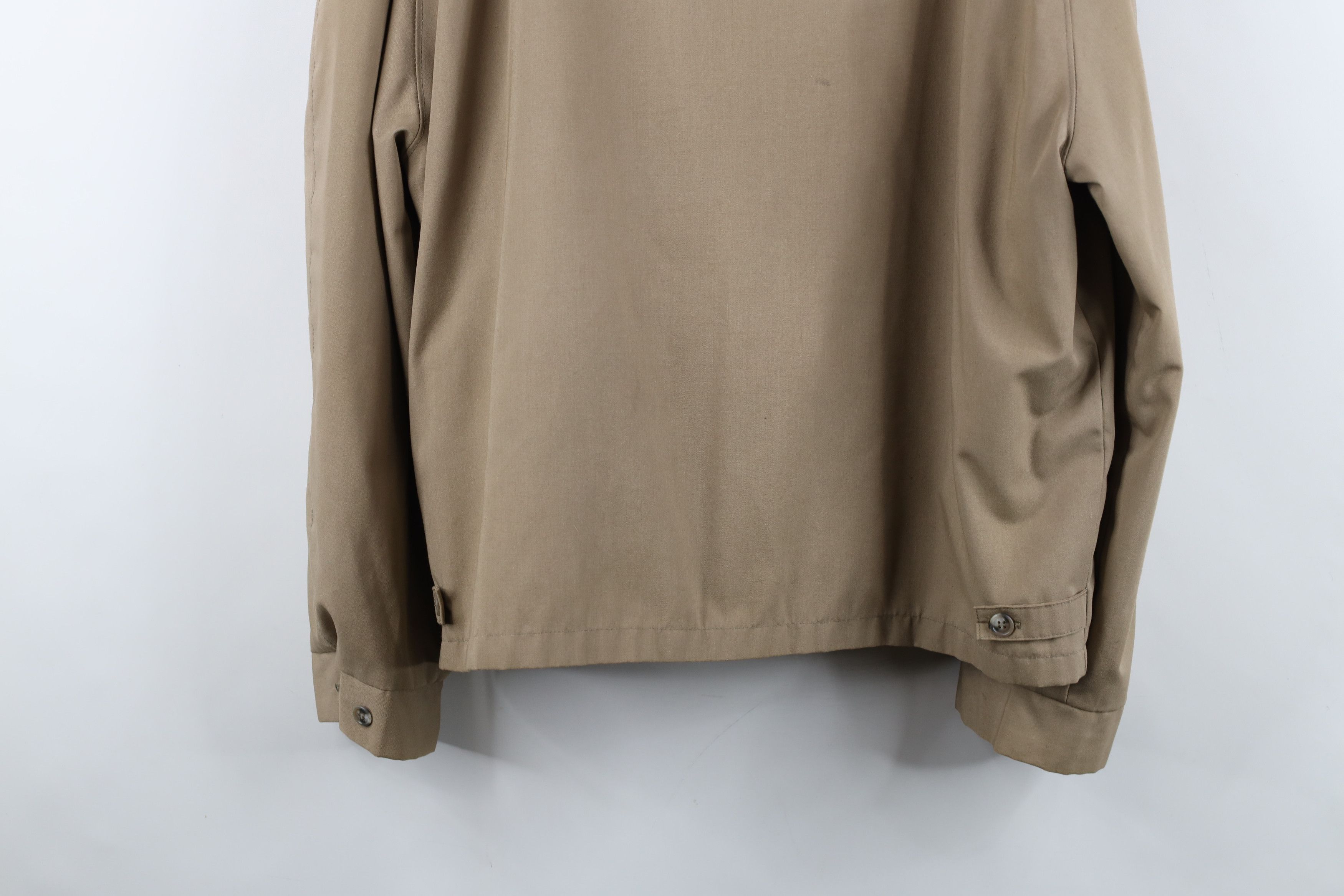 Vintage Vintage 70s Streetwear Cafe Racer Bomber Jacket Beige USA Size US XXL / EU 58 / 5 - 16 Thumbnail