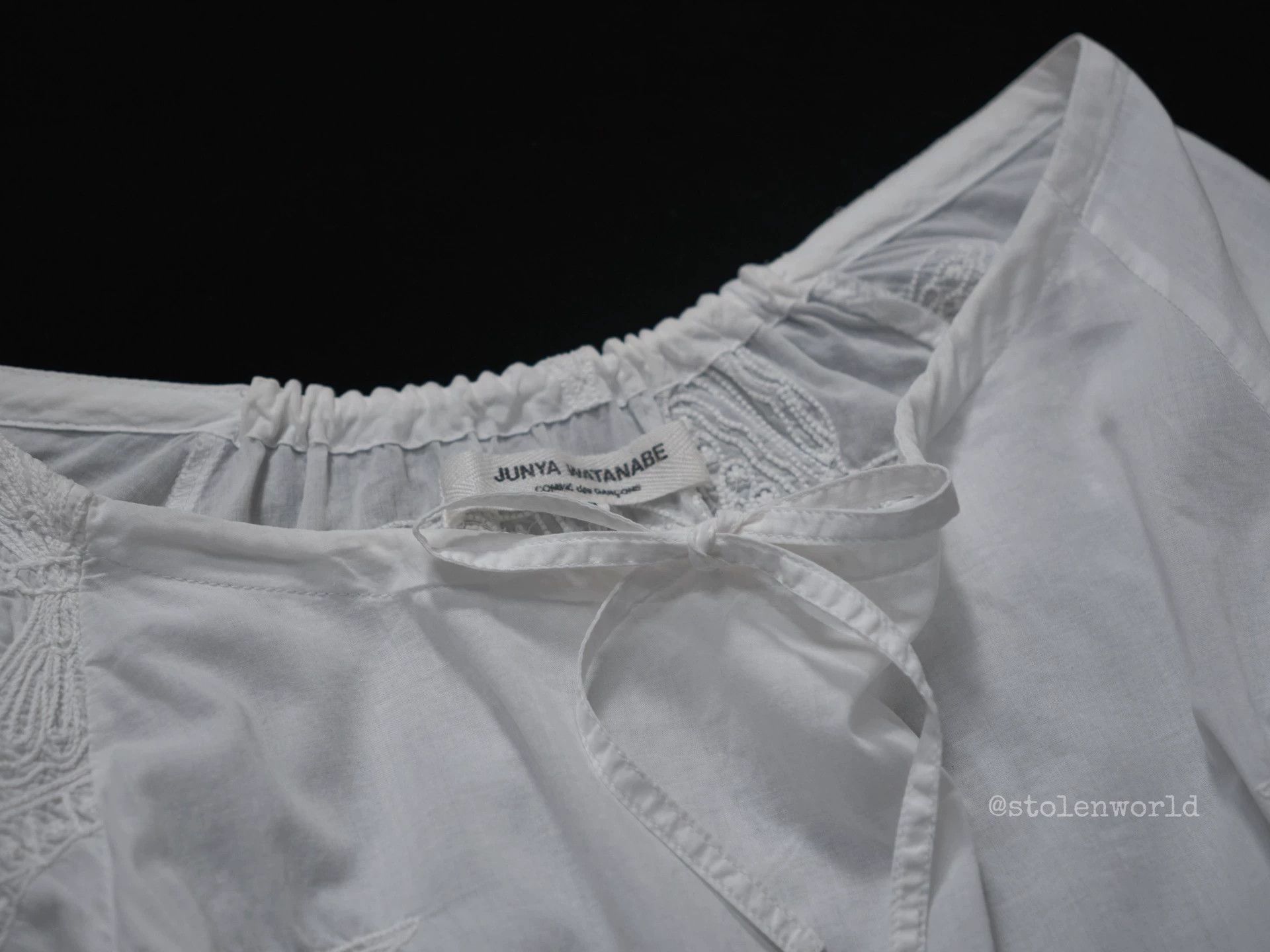 Junya Watanabe Junya Watanabe 03SS Para Butterfly Embroidered Top S Size S / US 4 / IT 40 - 8 Thumbnail