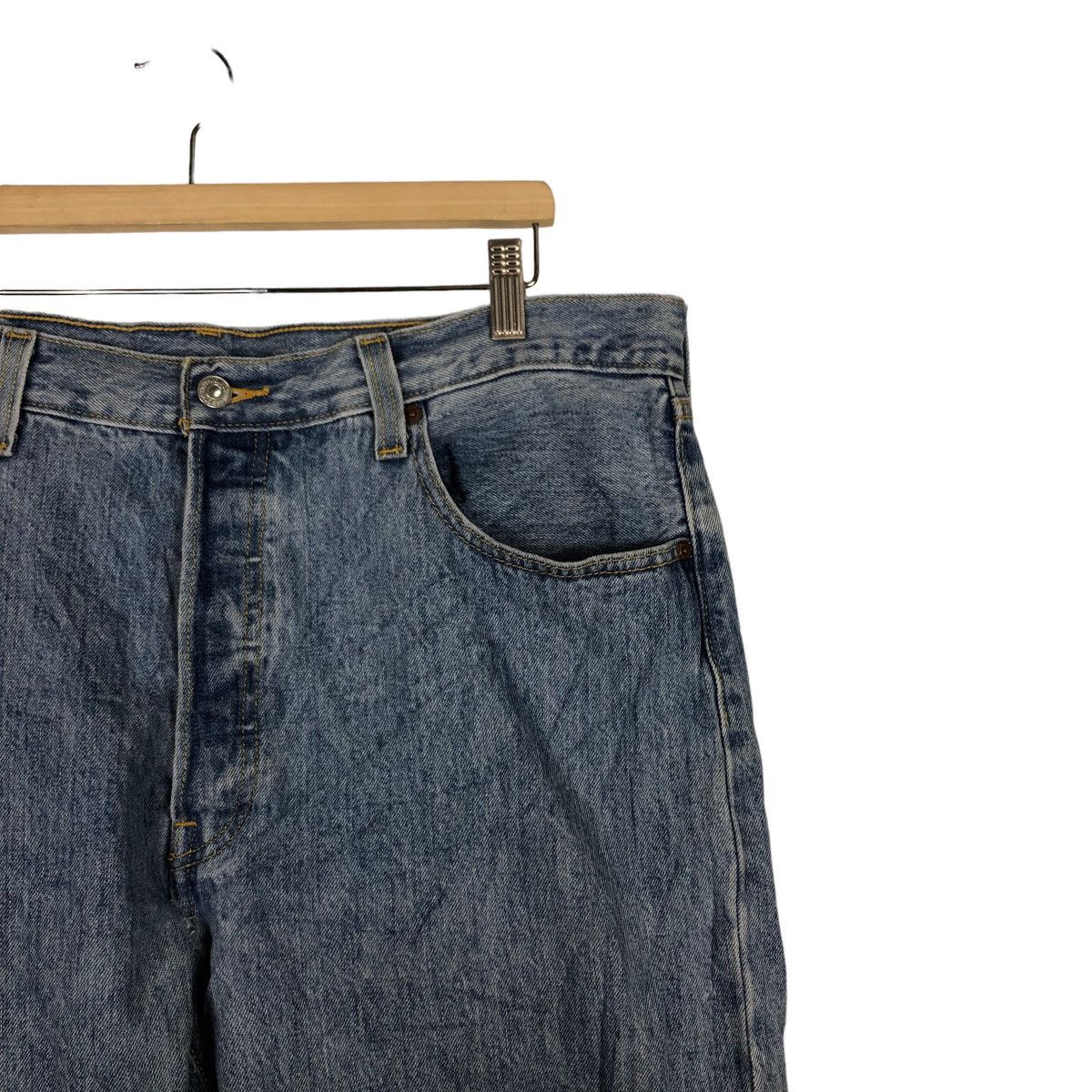 Levi's 🔥90’s VINTAGE LEVIS DISTRESSED DENIM JEANS USA Size US 36 / EU 52 - 5 Thumbnail