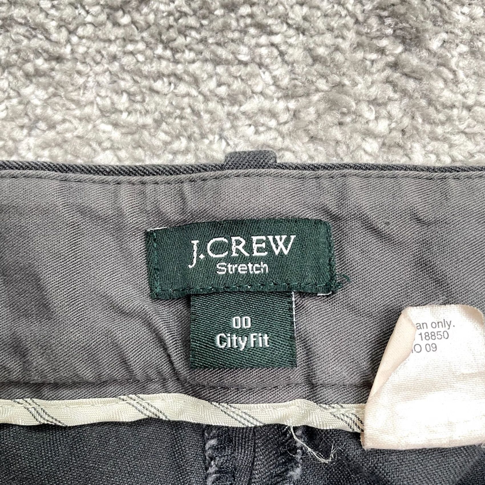J.Crew J.Crew Minnie City Fit Twill Pants Womens 00 Dark Gray Crop 28x25 Chino Stretch Casual Formal Workwear Regular Size 25" / US 0 / IT 36 - 7 Thumbnail