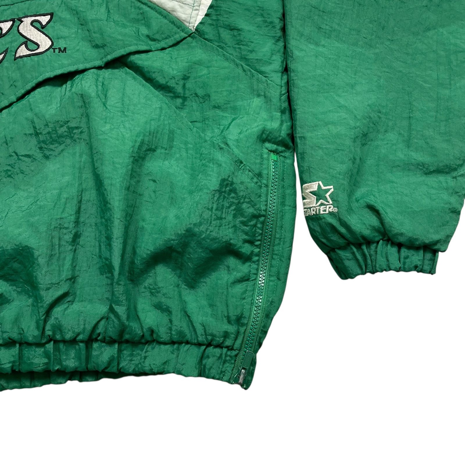 NFL VTG 90s PHILADELPHIA EAGLES STARTER HOODED PULLOVER PUFFER Size US XL / EU 56 / 4 - 5 Thumbnail