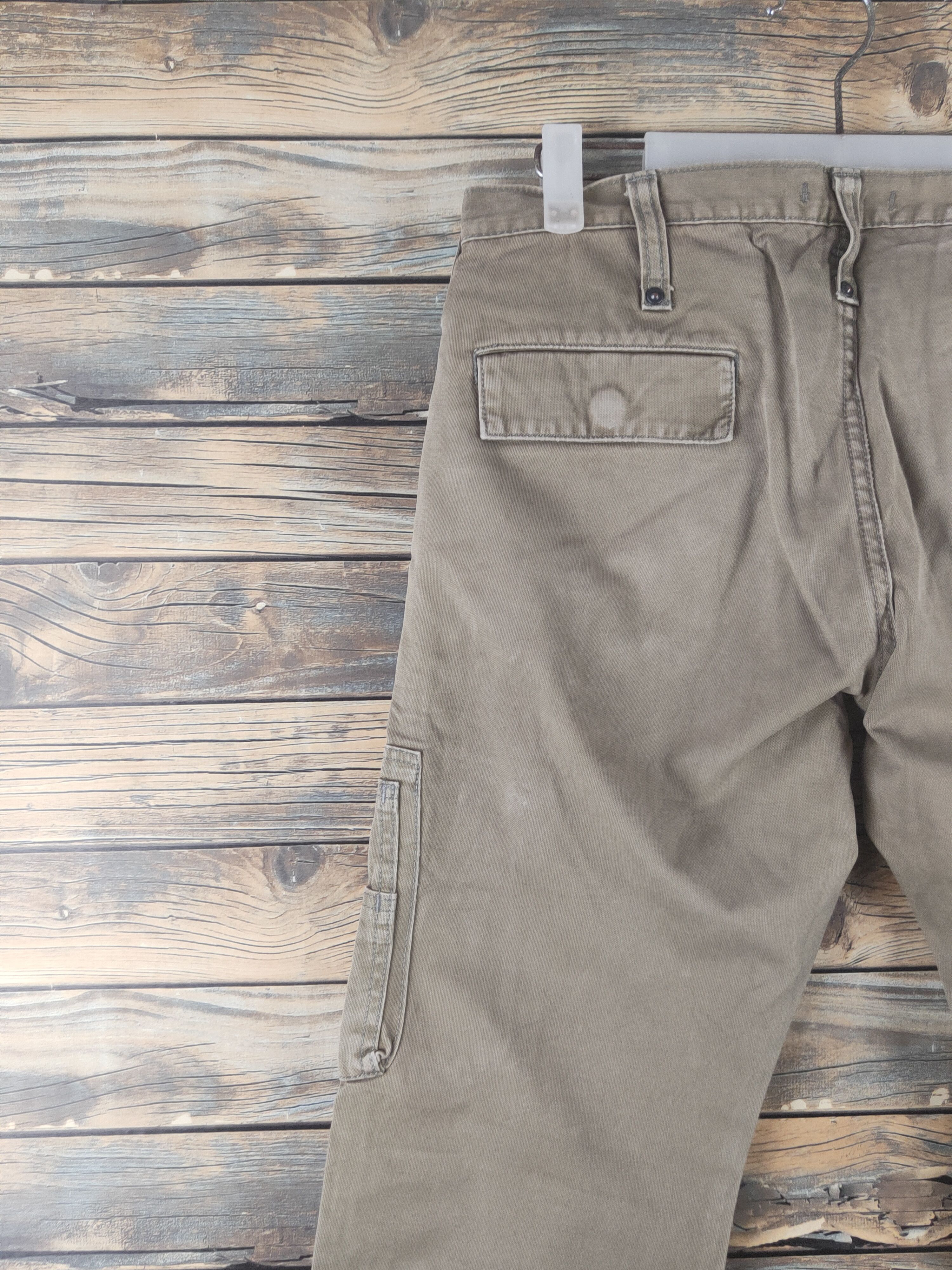 Japanese Brand DL Japanese Brand Olive Multipocket Cargo Pants #1892 Size US 30 / EU 46 - 8 Thumbnail
