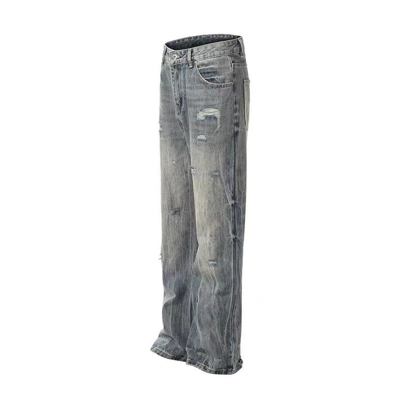 Japanese Brand × Jean High street washed vintage ripped jeans Size US 32 / EU 48 - 5 Thumbnail
