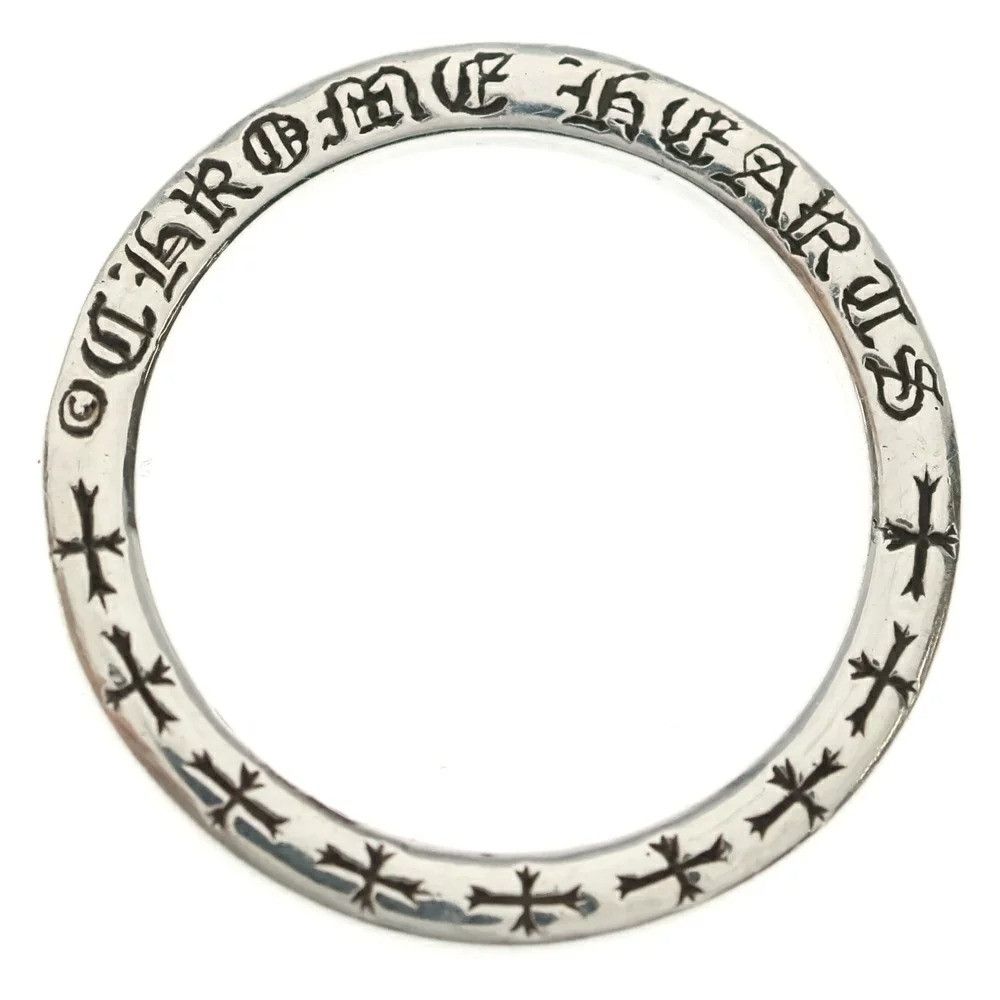 Chrome Hearts OFFER OK! Size 10 🔥 CHROME HEARTS NTFL Silver Ring Size ONE SIZE - 1 Thumbnail