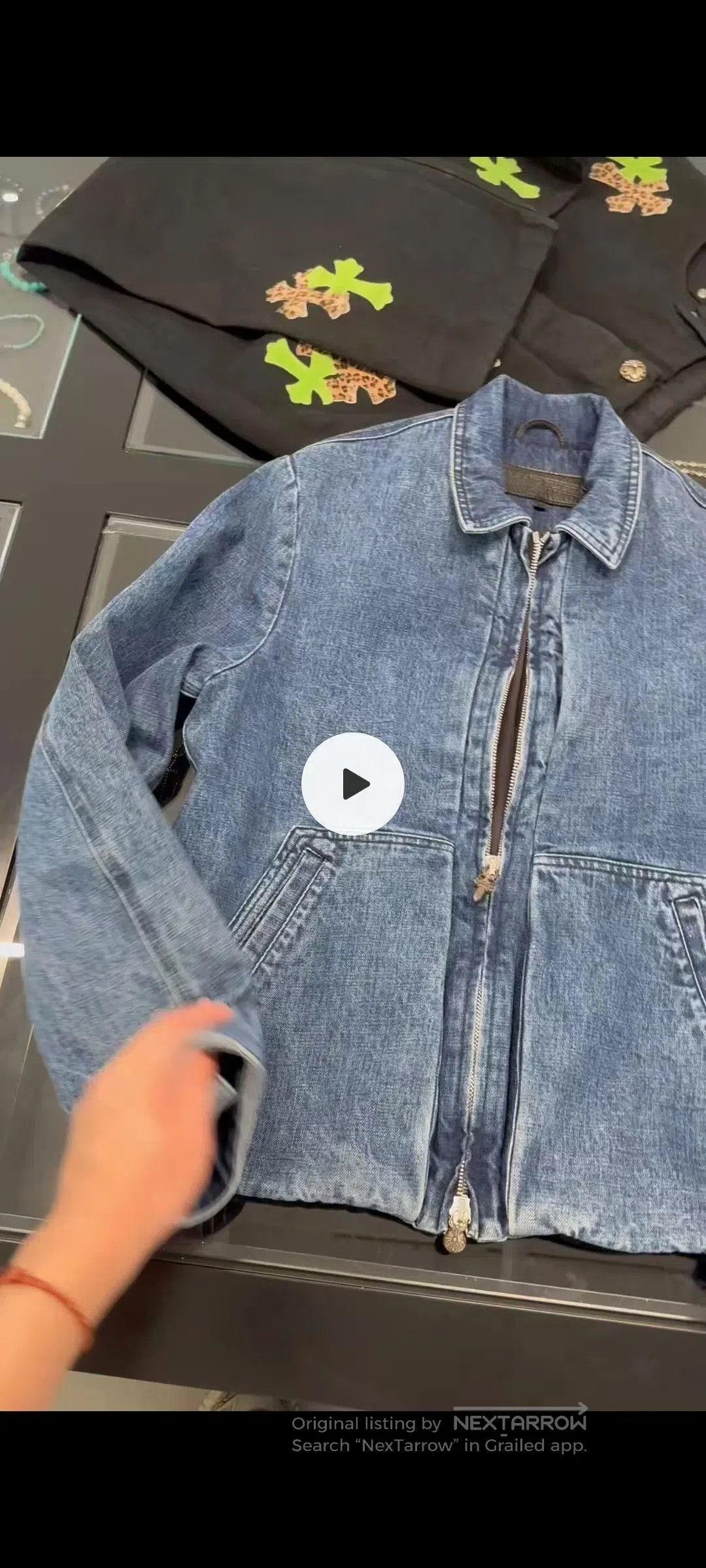 Chrome Hearts Chrome Hearts Denim Cotton Shirt Jacket. Size US S / EU 44-46 / 1 - 9 Thumbnail