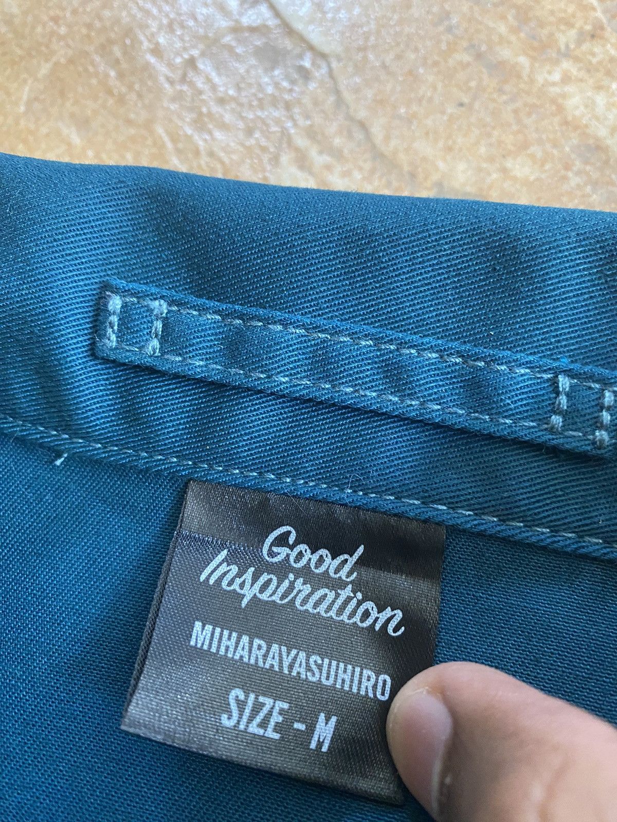 GU × Maison MIHARA YASUHIRO Miharayasuhiro X GU collab Workwear Jacket green colourway Size US M / EU 48-50 / 2 - 8 Thumbnail