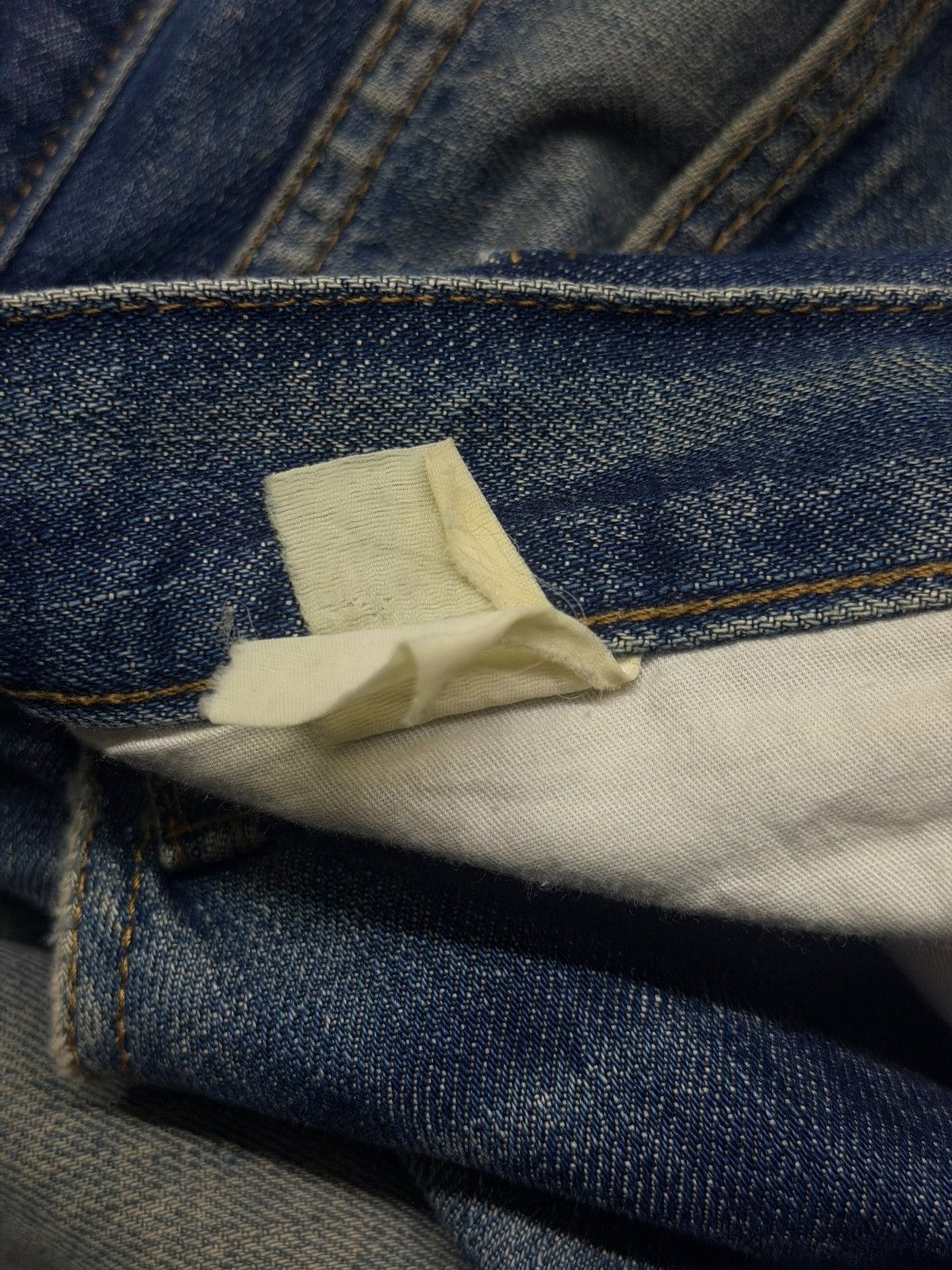 Hanes Vintage Hanes Jeans Made in USA 90s | Vintage Faded | W35 Size US 35 - 10 Thumbnail