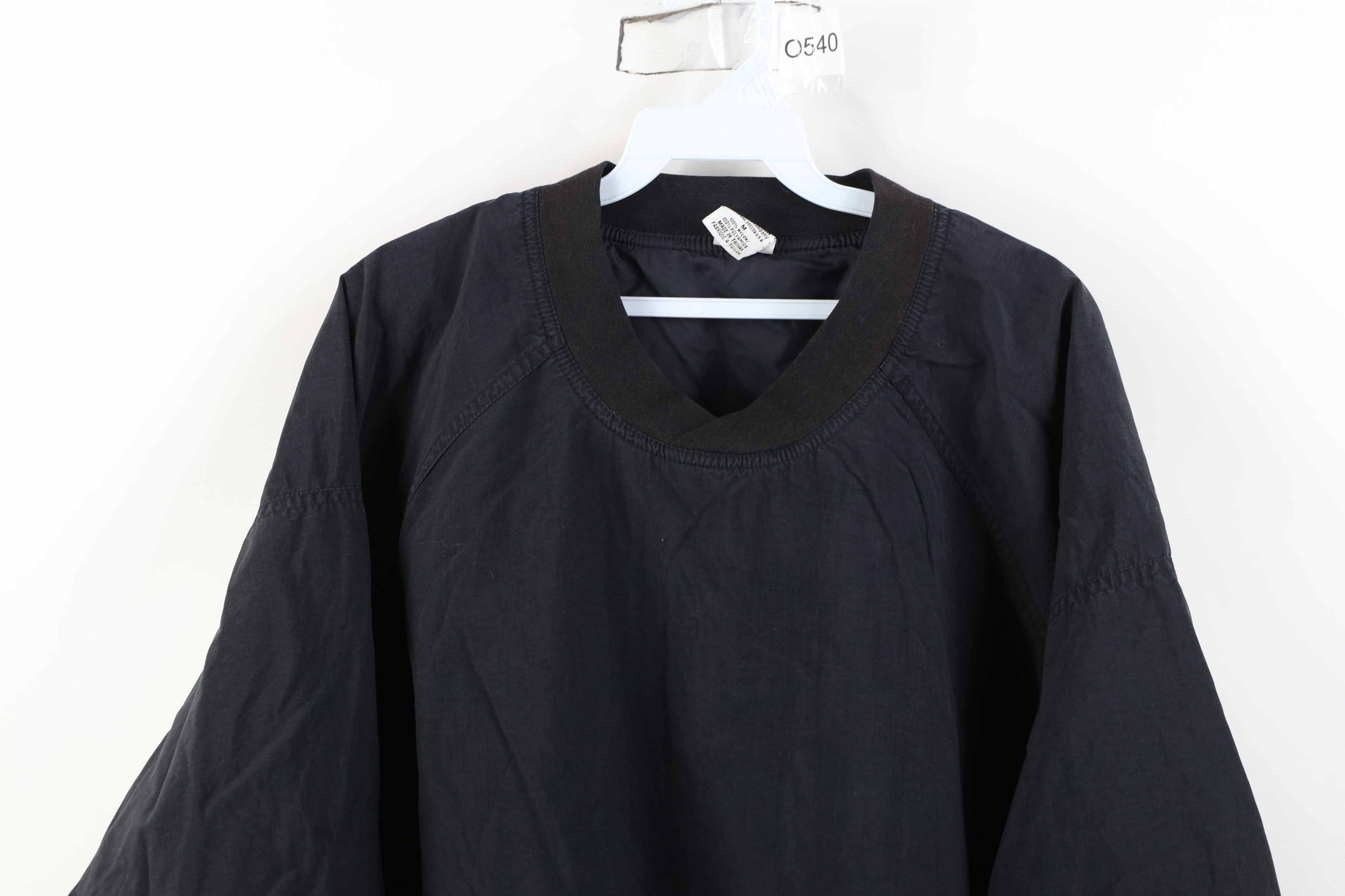 Columbia Vintage 90s Columbia Spell Pullover Windbreaker Jacket Black Size US M / EU 48-50 / 2 - 2 Thumbnail