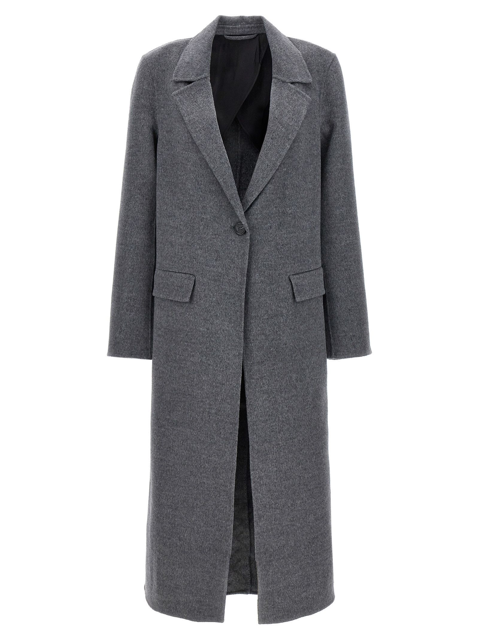 TOTEME ROUNDED COTTON NYLON COAT, Peanut Butter - Beamhill