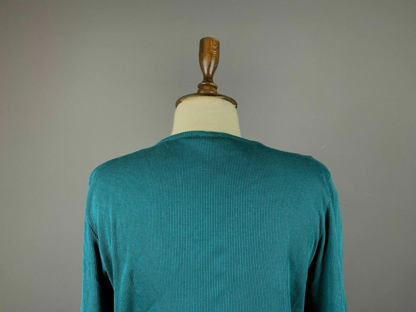 Designer Deerberg by Oska Blue Long Sleeve Top Blouse Size XL Size XL / US 12-14 / IT 48-50 - 6 Thumbnail