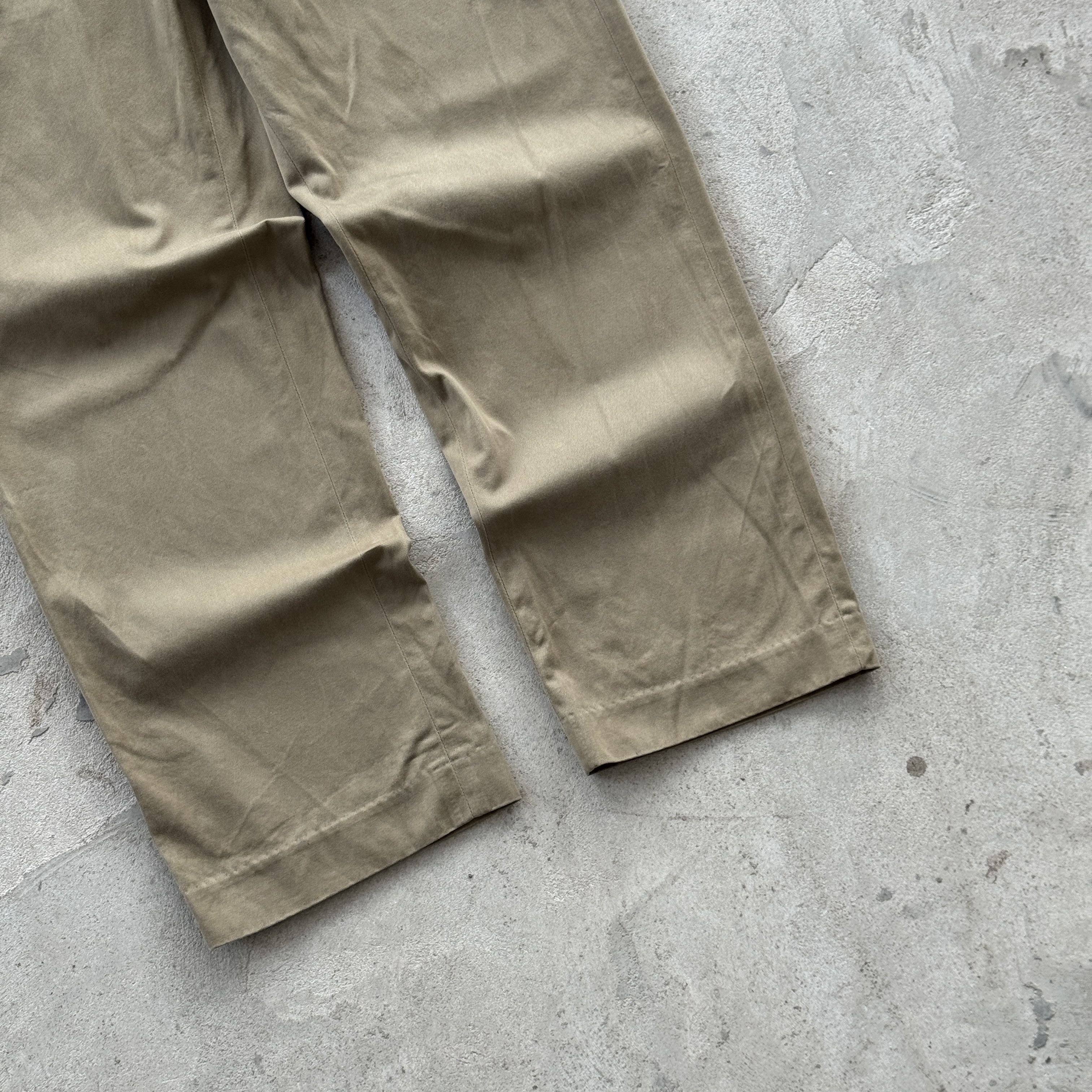 Polo Ralph Lauren Vintage Polo Ralph Lauren Beige Chino Trousers Straight Leg Size US 33 - 8 Thumbnail