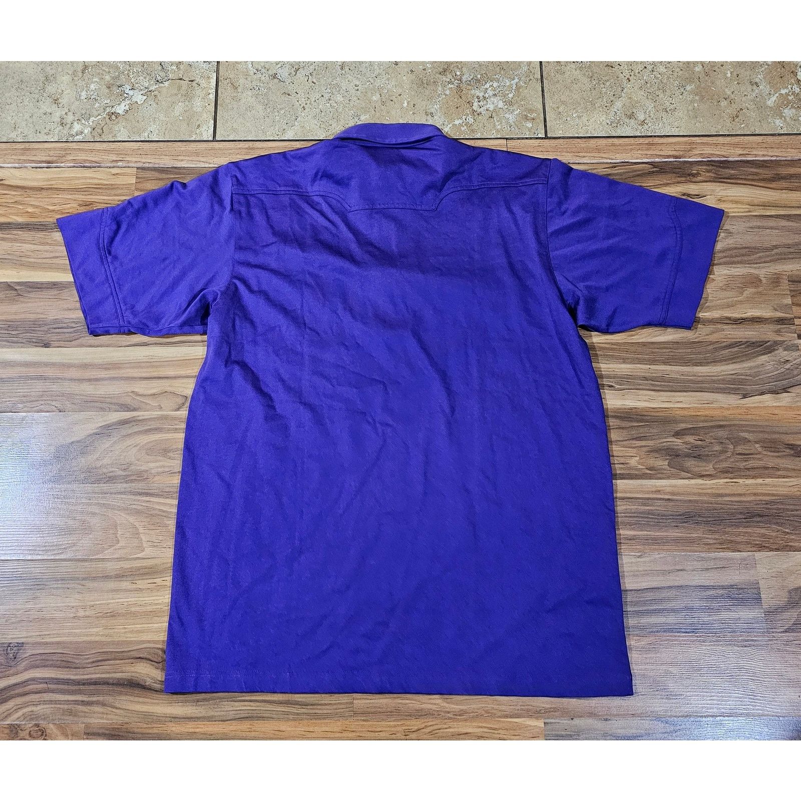 Other Los Angeles Lakers Purple Double Pocket Golf Polo Shirt Sz L Size US L / EU 52-54 / 3 - 2 Thumbnail