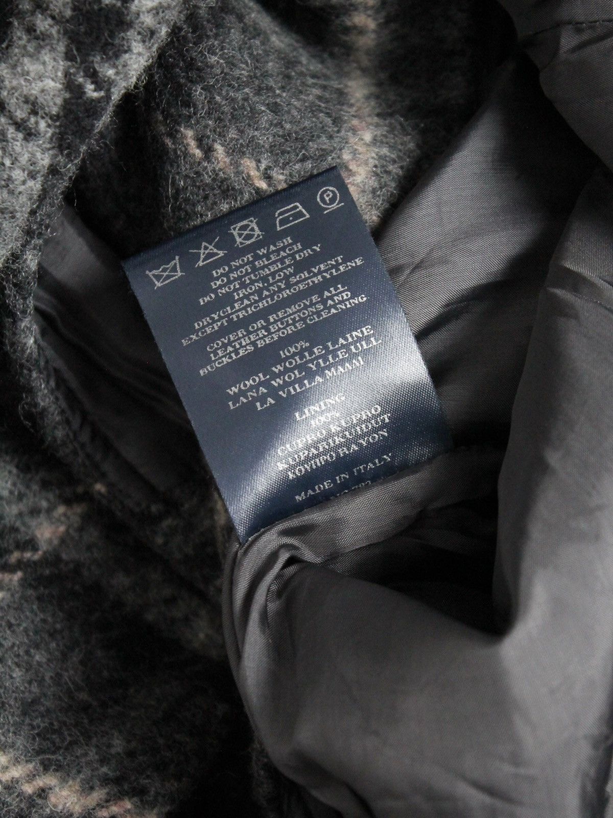 Burberry × Vintage Burberry Vintage Wool Grey Midi Skirt Size 30" / US 8 / IT 44 - 8 Thumbnail