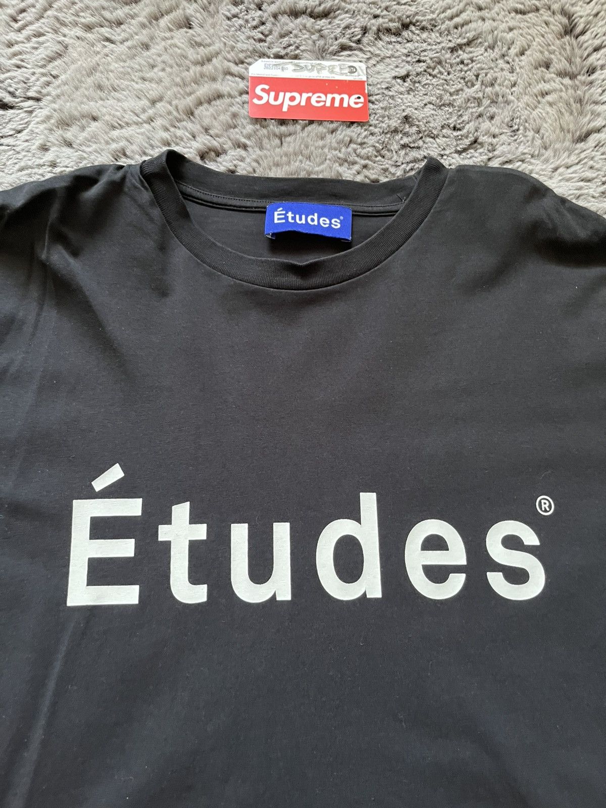 Etudes Etudes Logo Tee Size US L / EU 52-54 / 3 - 2 Thumbnail
